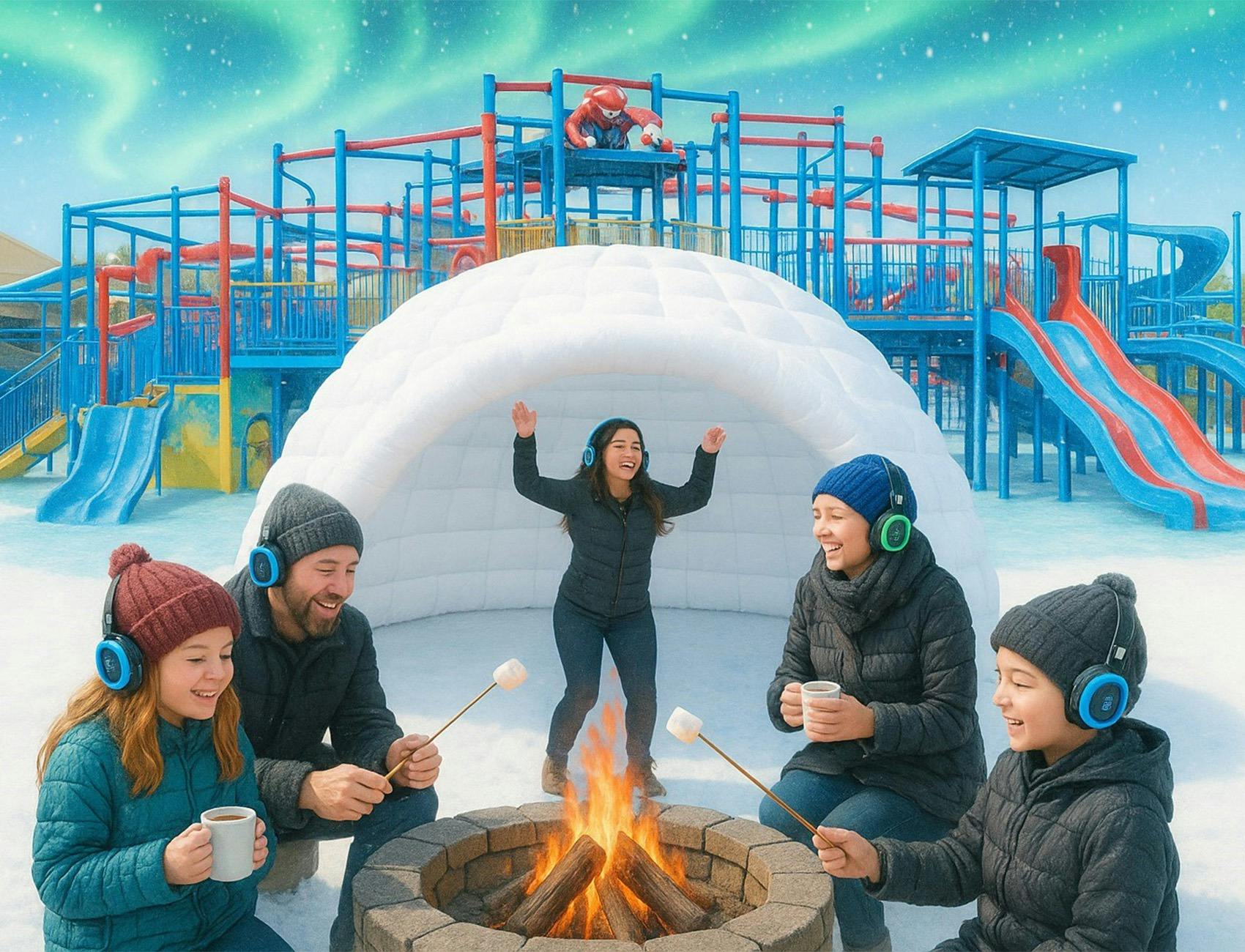 Snow & Glow Winter Party