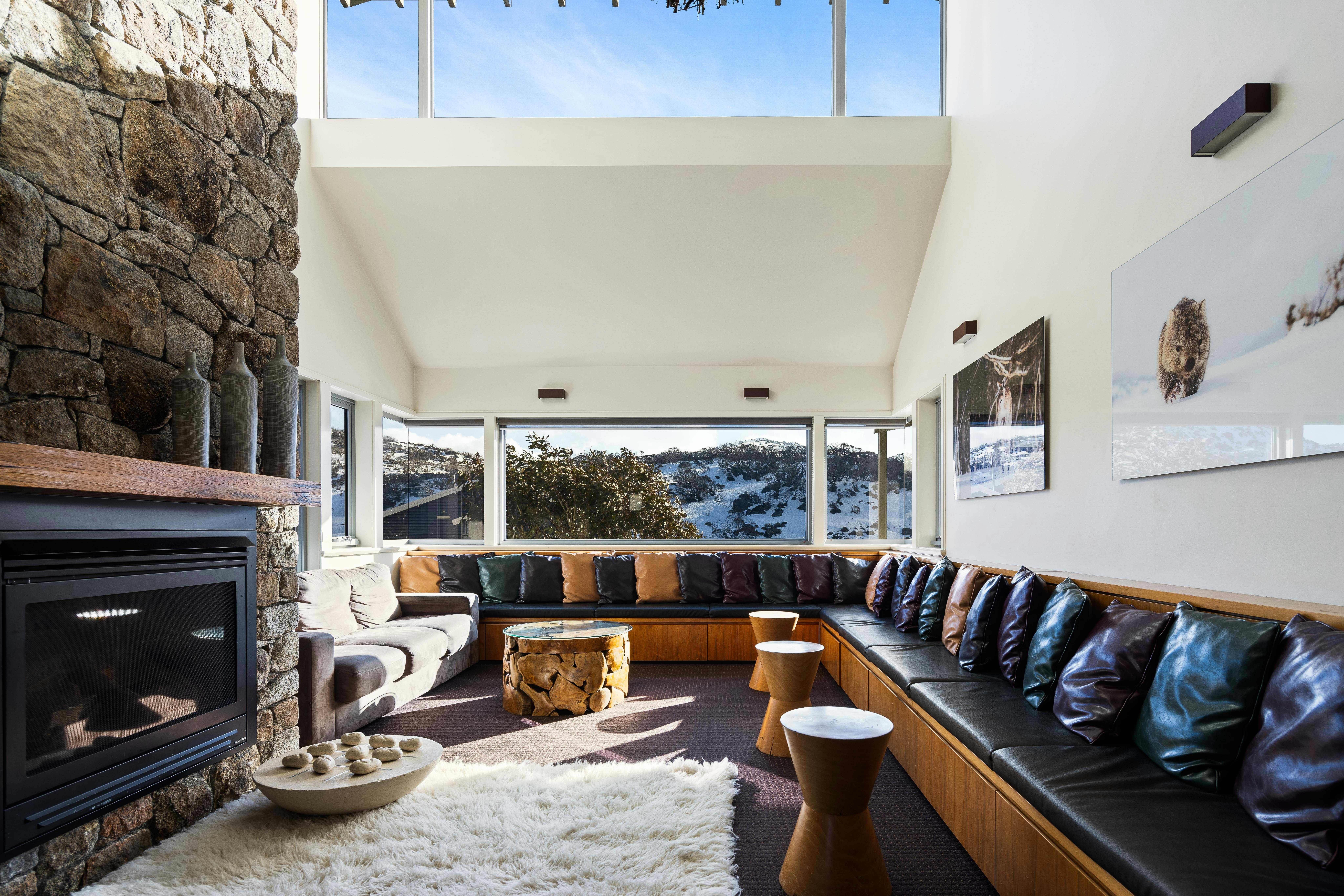 쿨루라 롯지의 라운지 공간