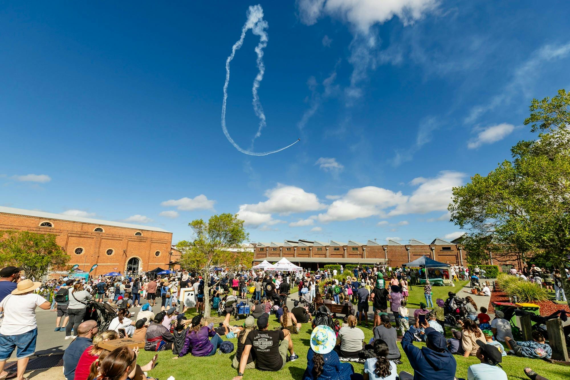 Aerial display