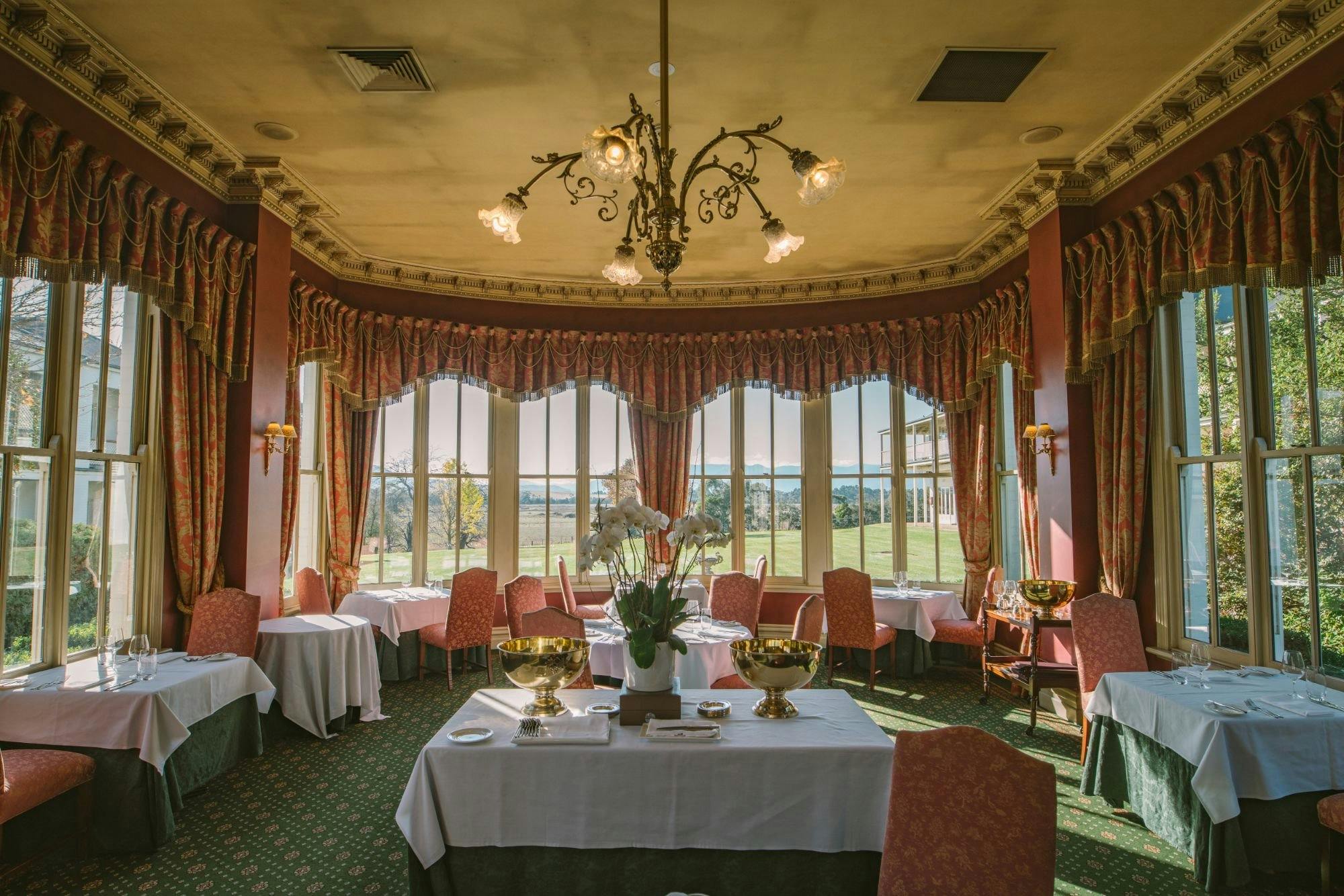 Traditional High Tea at Chateau Yering Hotel