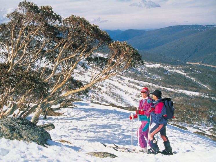 Skiing at Jindabyne