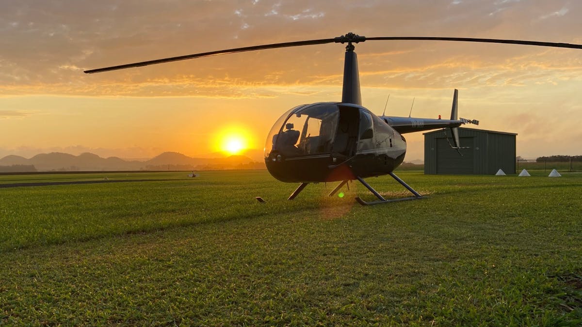 R44 helicopter scenic flight