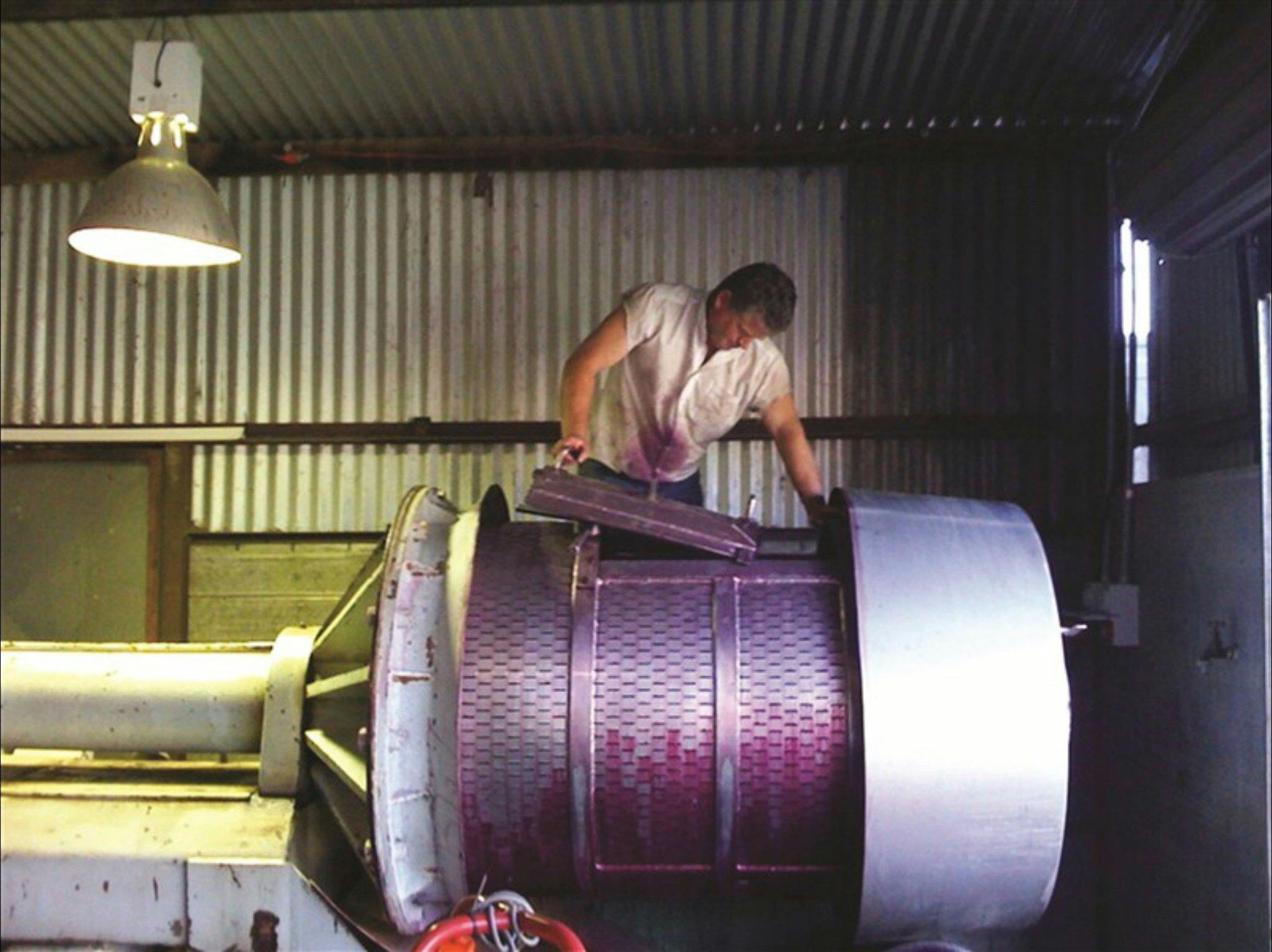 Old basket press still in use