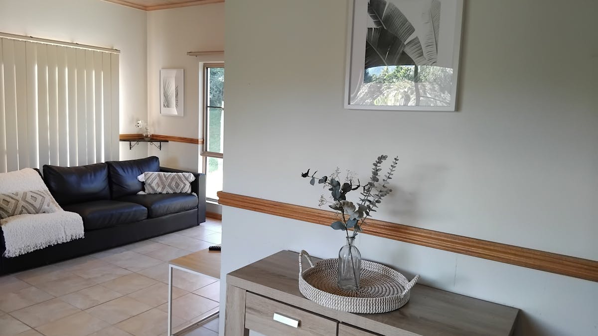 Retreat lounge area with couch