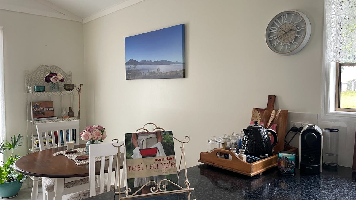 Self contained - BBQ, Gas stove, Fridge, Microwave, Coffee machine, etc