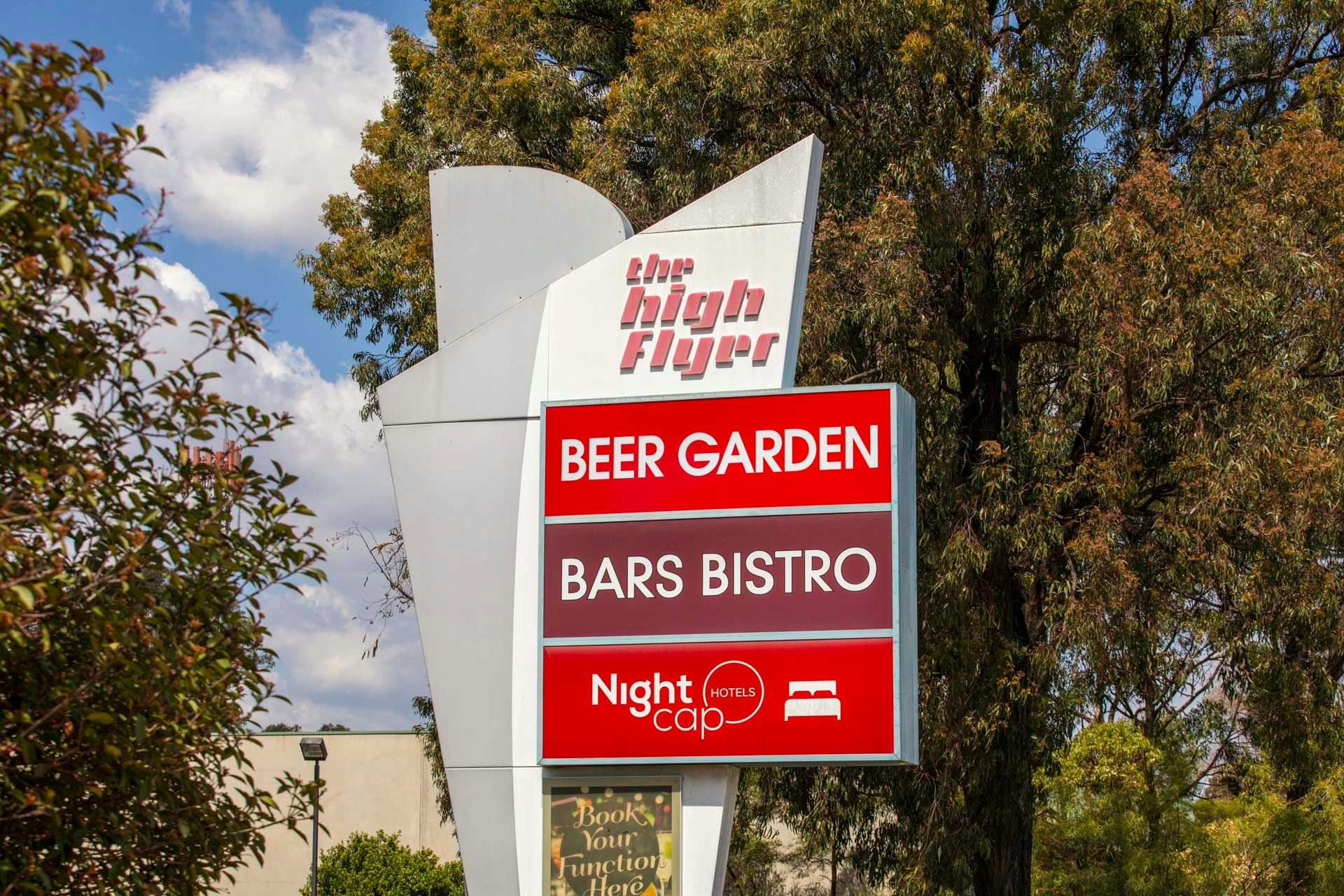 Nightcap at High Flyer Hotel