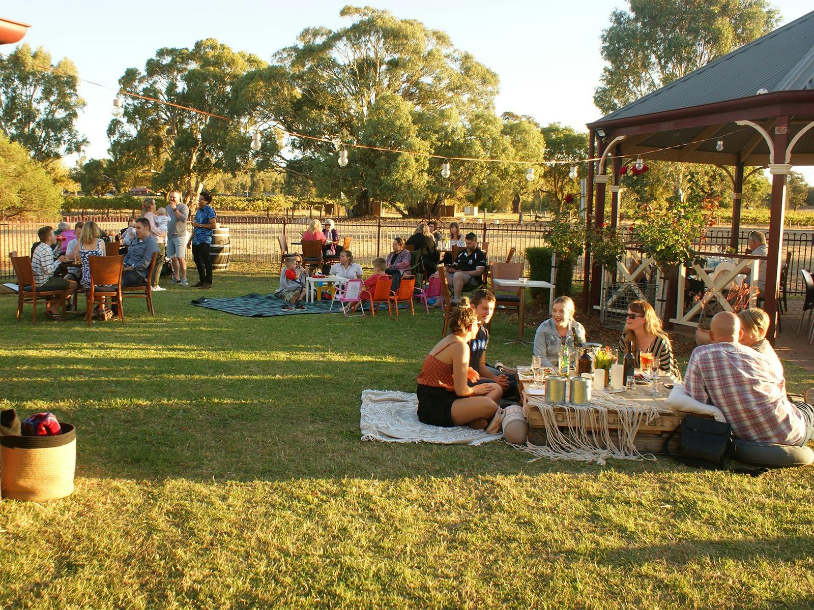Saturday at Sunset at Kies Family Wines