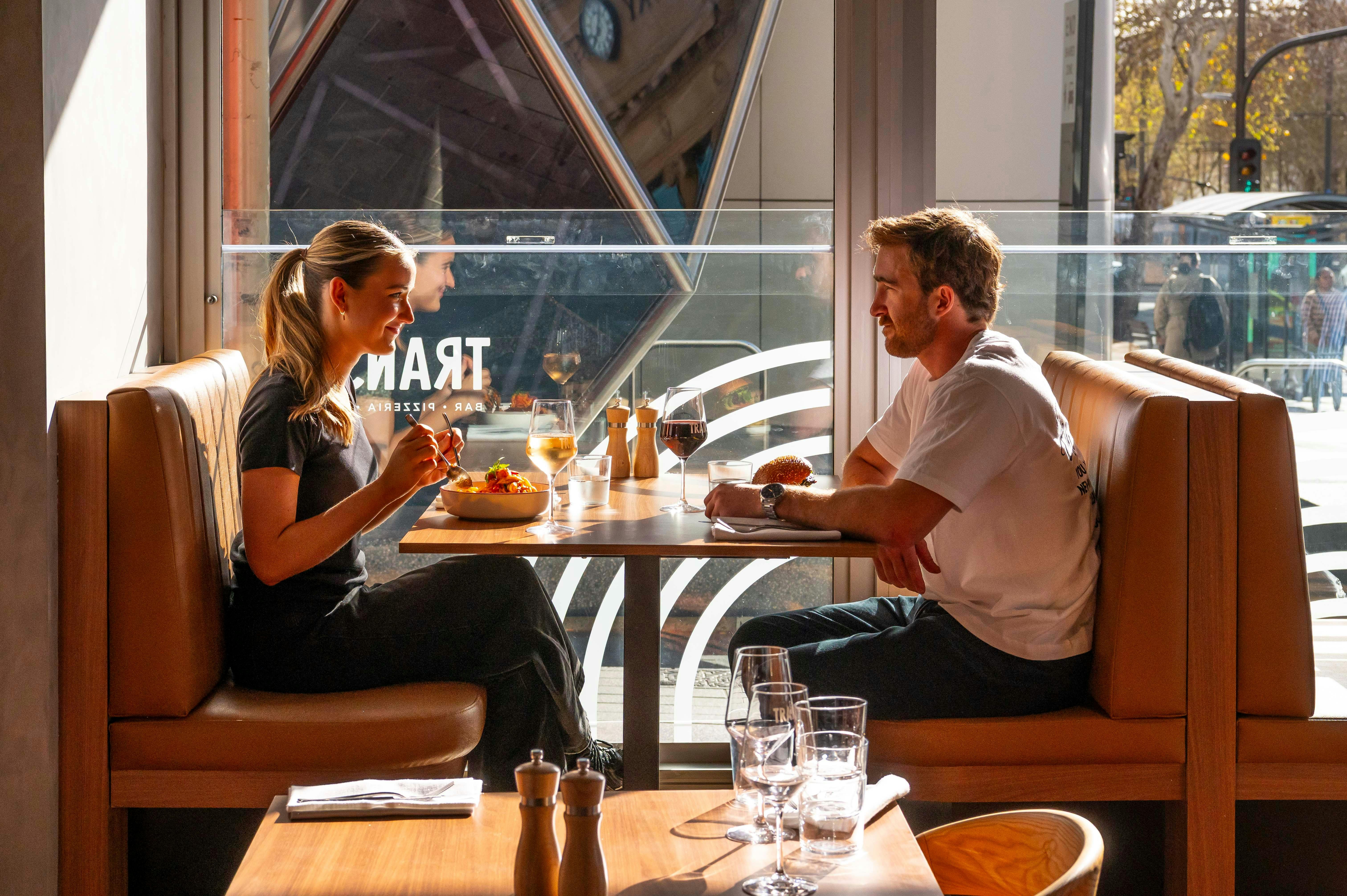 Italian, the Adelaide way, on North Terrace