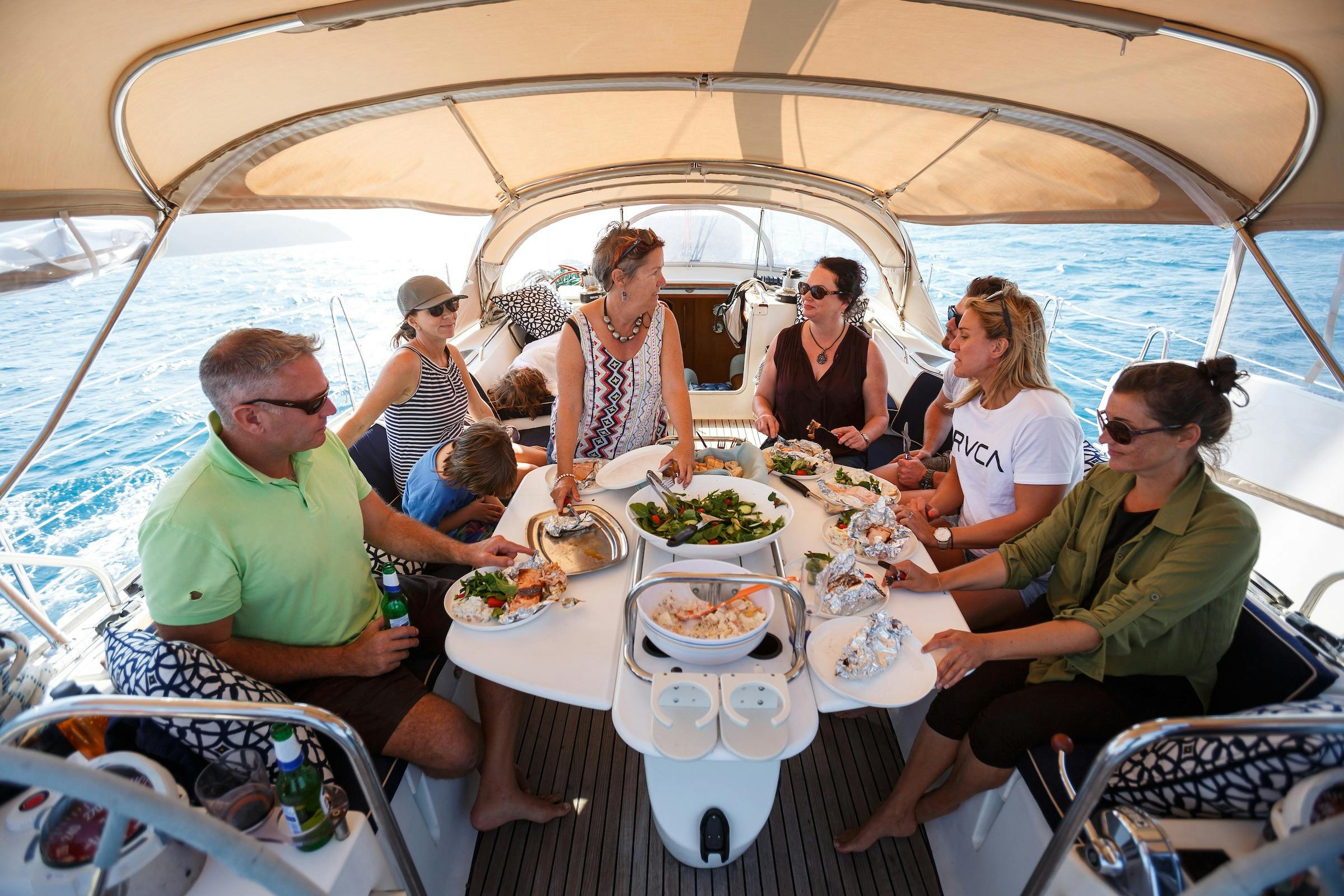 Perfect for small groups yacht charter