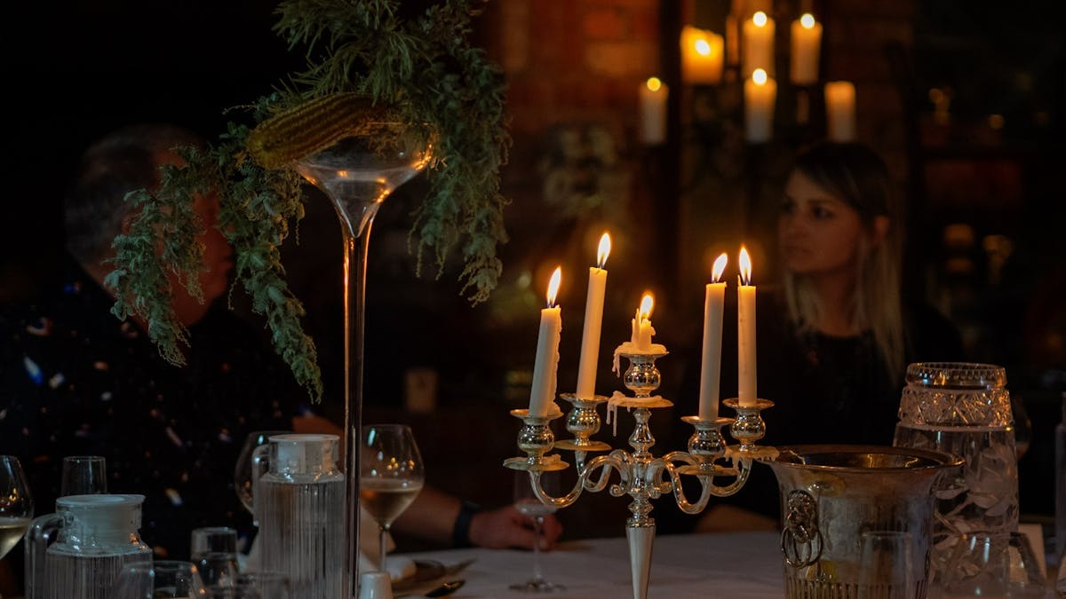 candlelit dinner