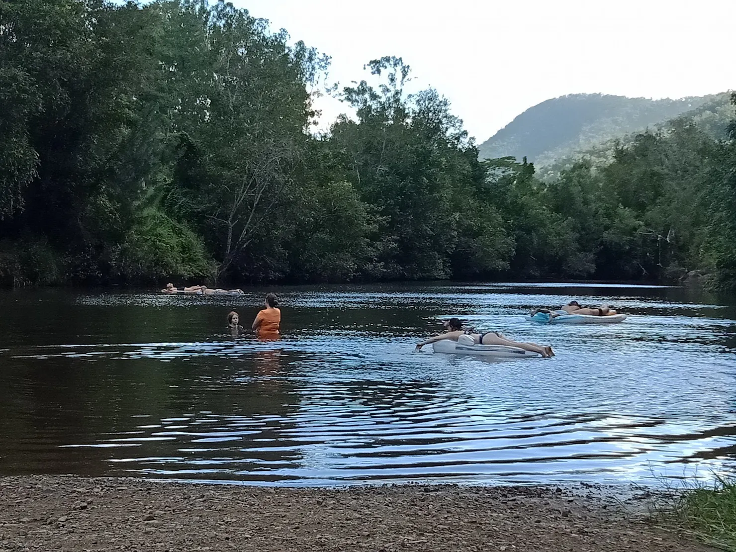 Swimming & Kayaking Adjacent to Campgrounds