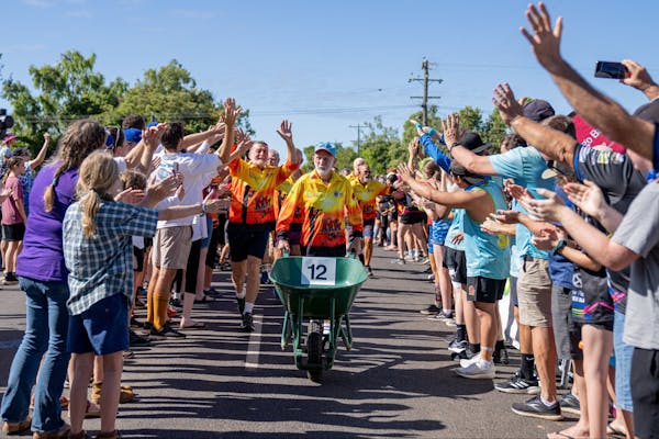 The Great Wheelbarrow Race