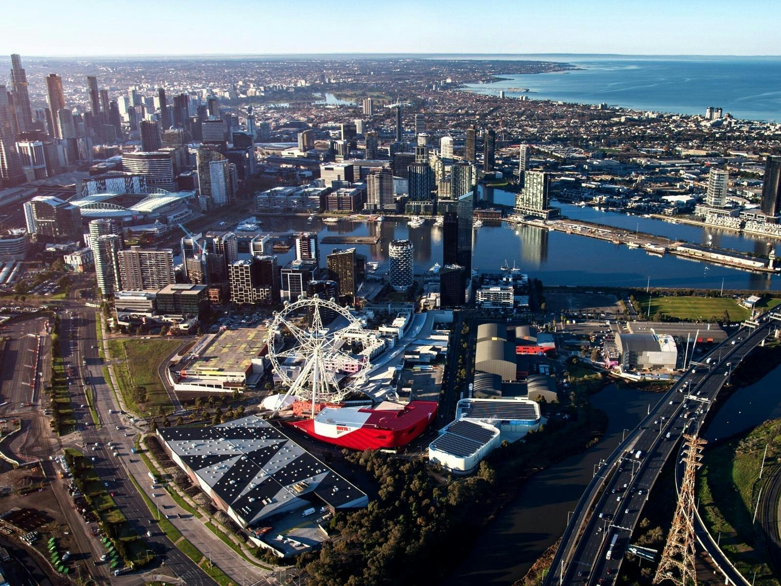 Helicopter Ride over Melbourne City By Rotor One