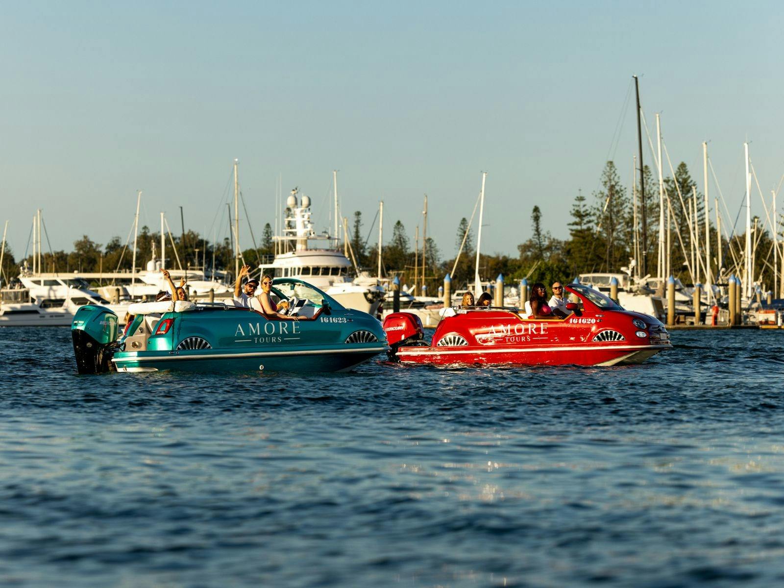 2 fiat 500 boats