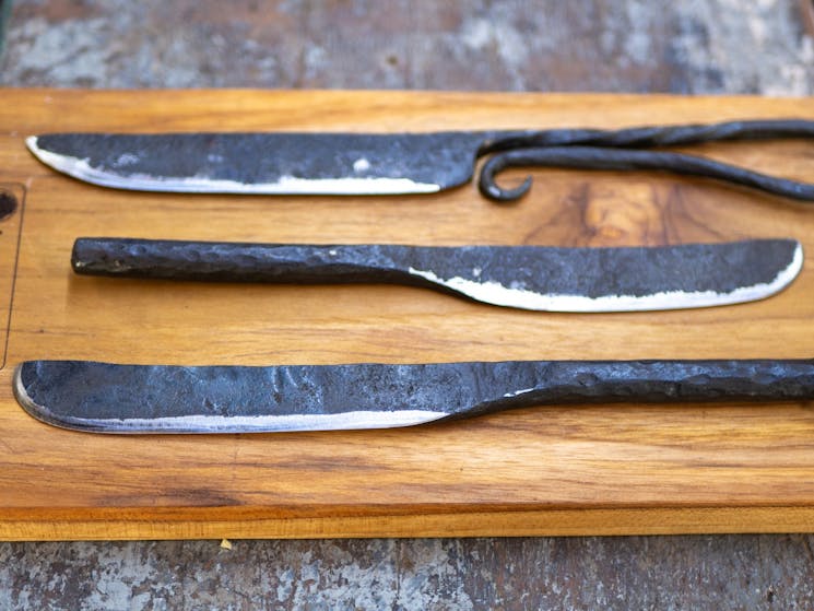 Blacksmith knives