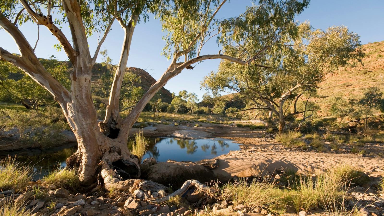 Picturesque rest stops along the Larapinta Trail