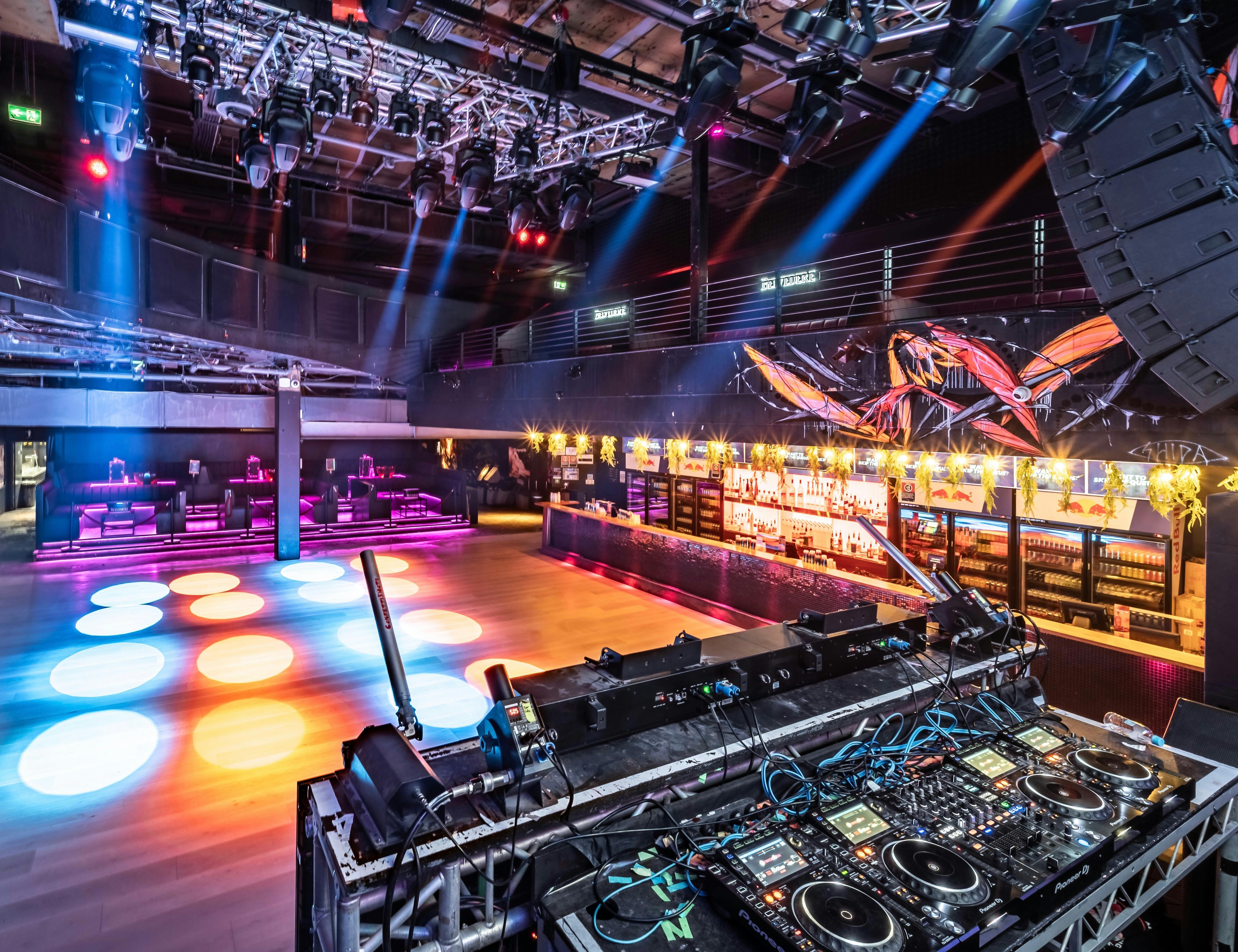 Are largest space in the venue