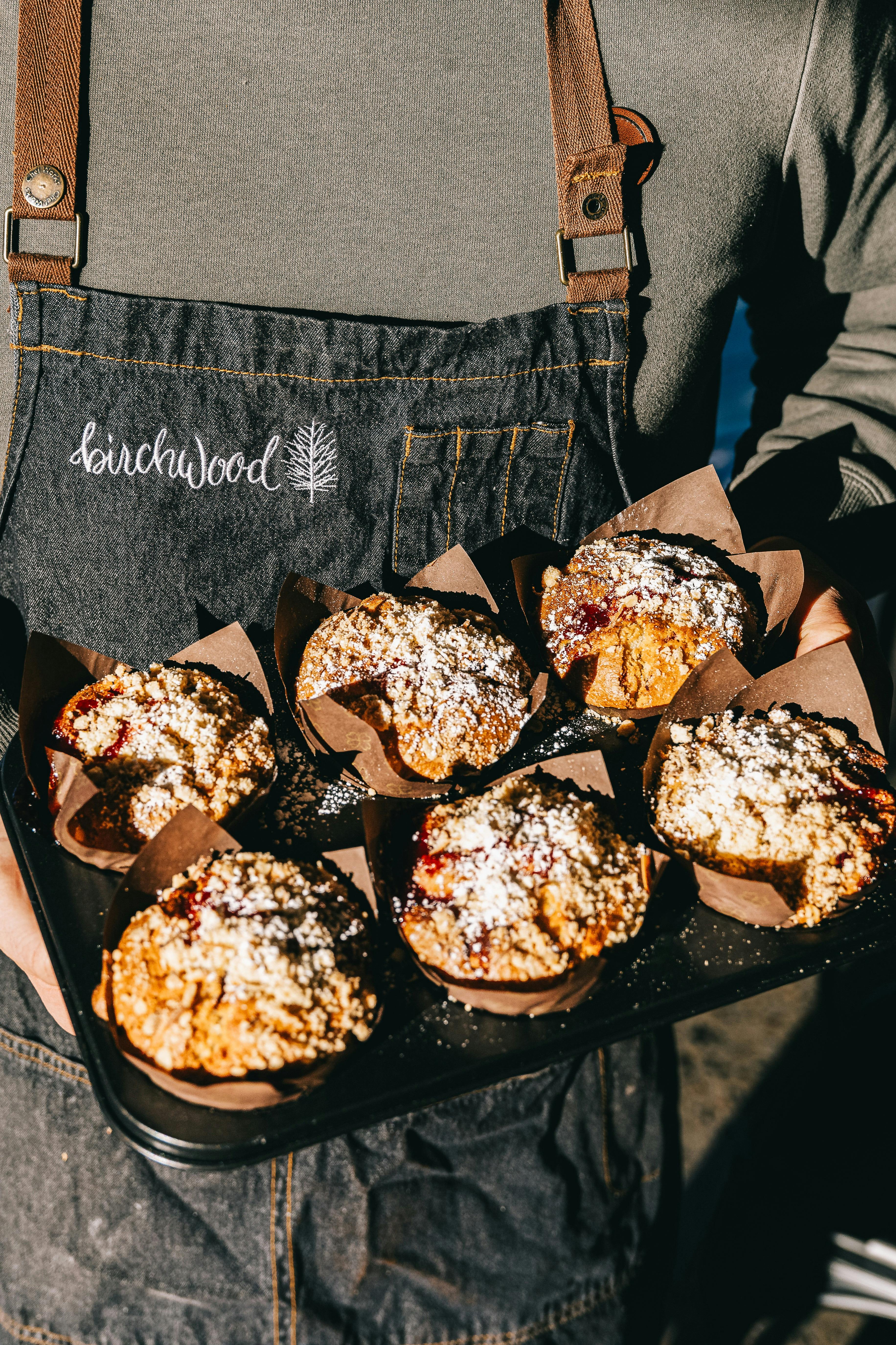 Birchy's Kiosk Jindabyne Leesville Bakery Cafe Coffee Muffins Sweets Catering Coffee Lunch