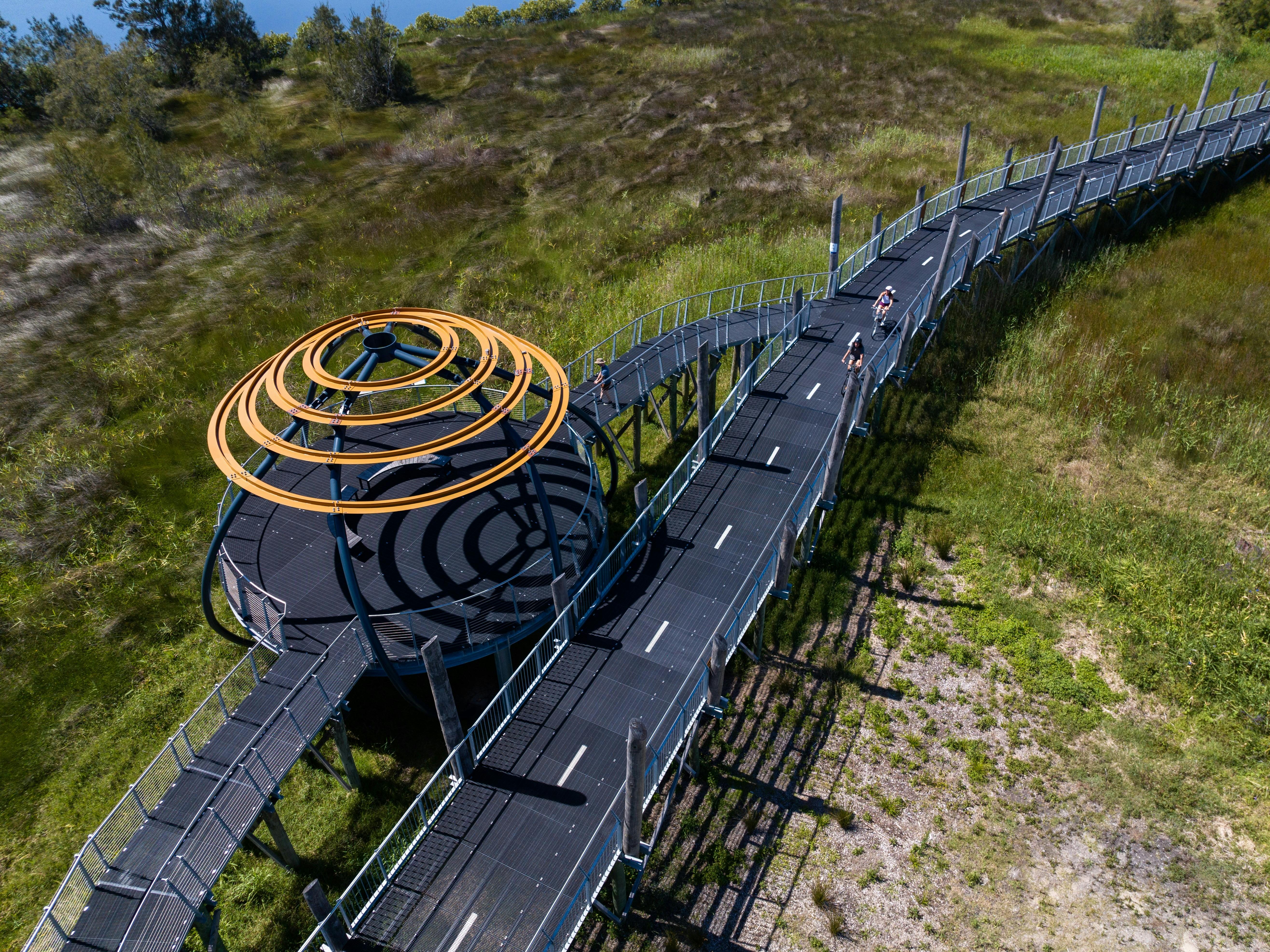 Arial shot FAST track