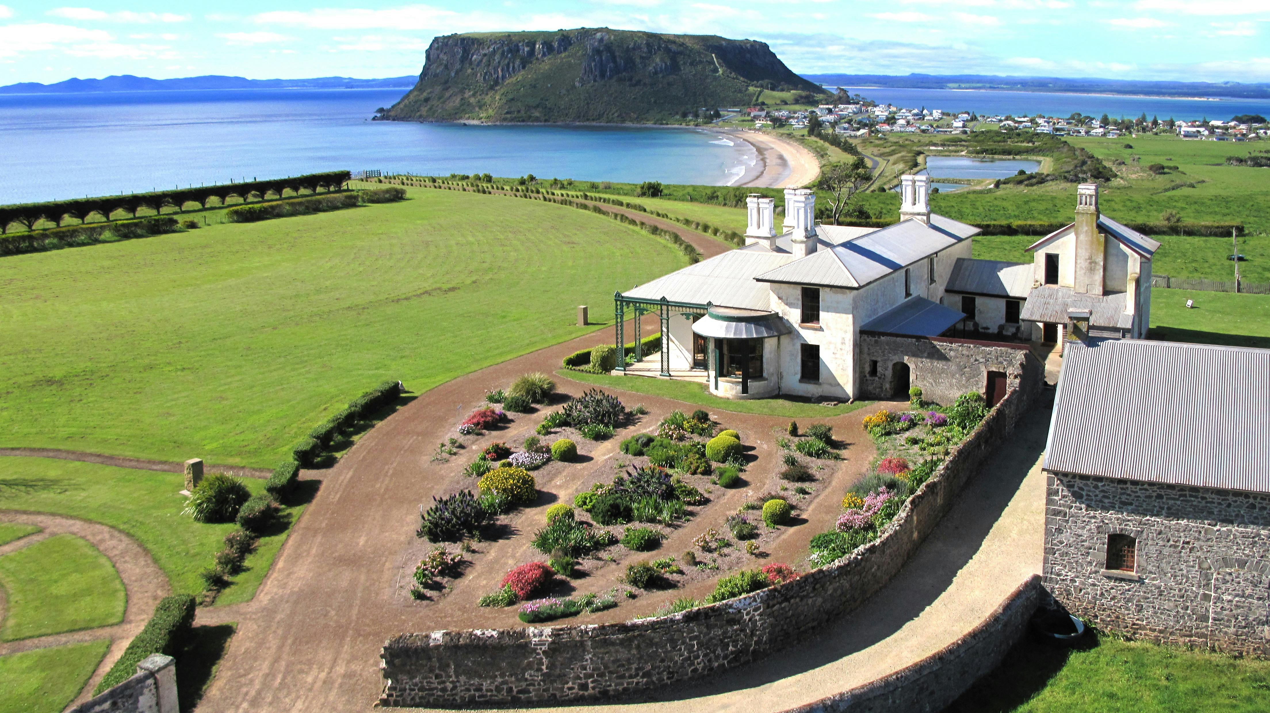 Highfield Historic Home overlooks the village of Stanley