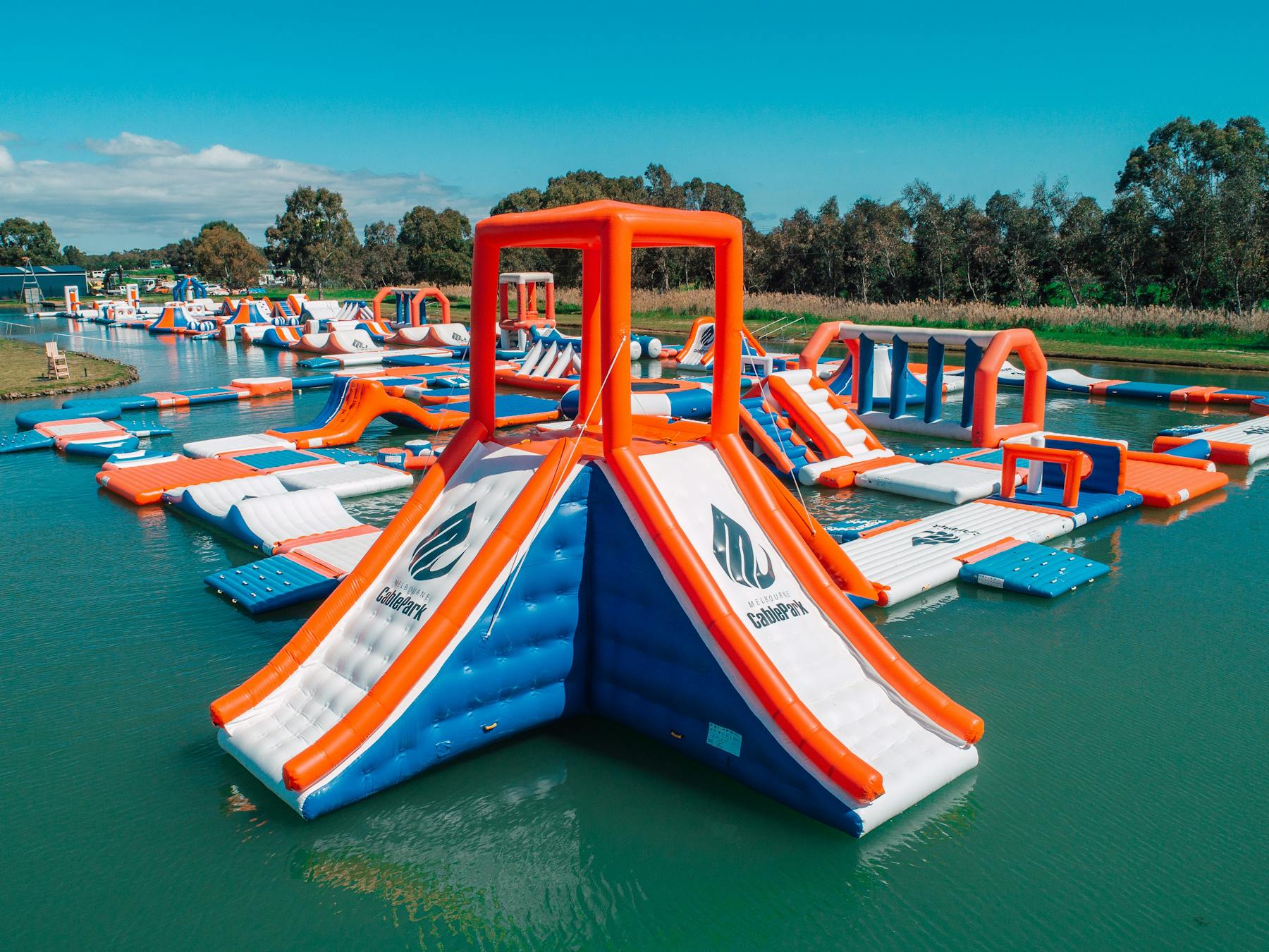 Aqua Fun Park in action