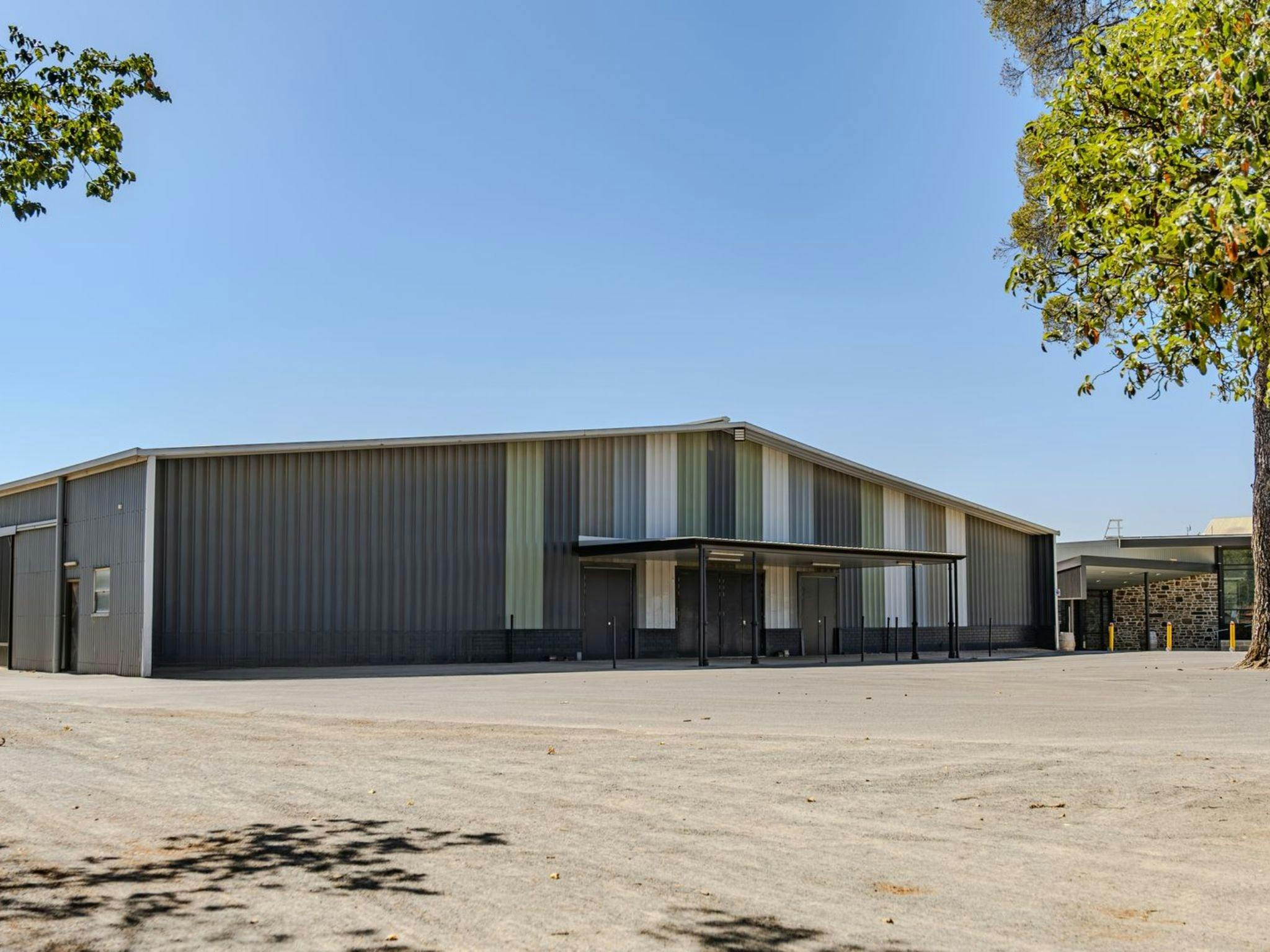 Tanunda Show Hall - External view of main entrance
