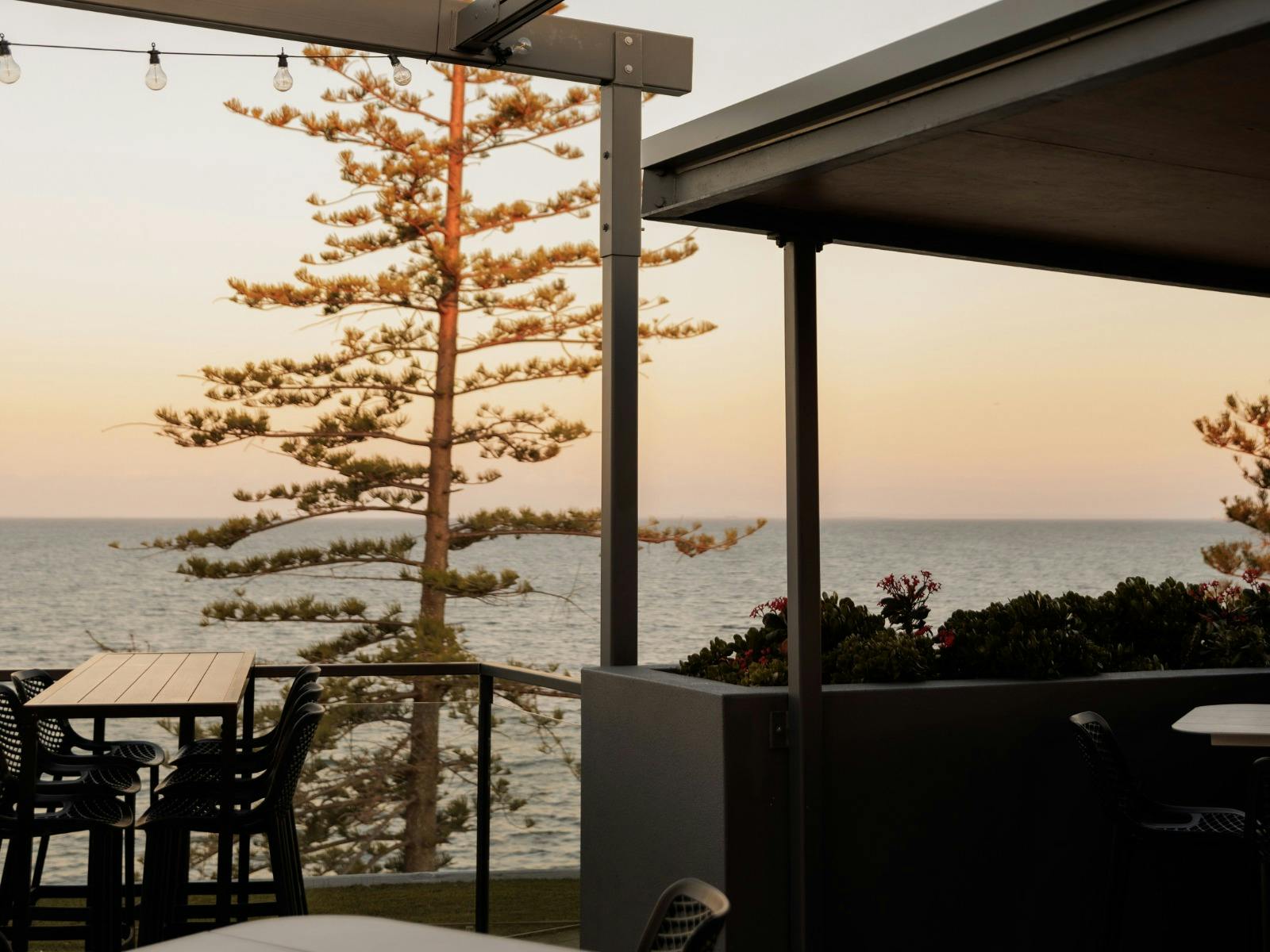 Sunset from the rooftop