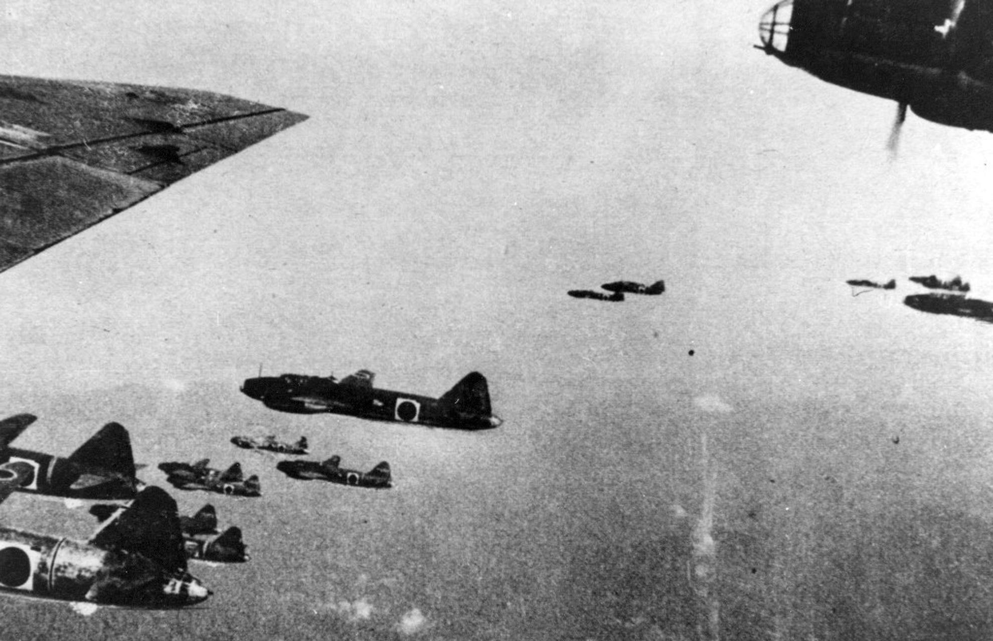 japanese bombers to Darwin