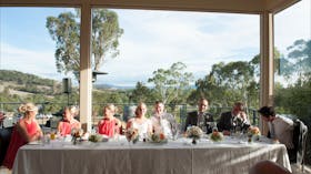 Wedding reception at Sutherland Estate