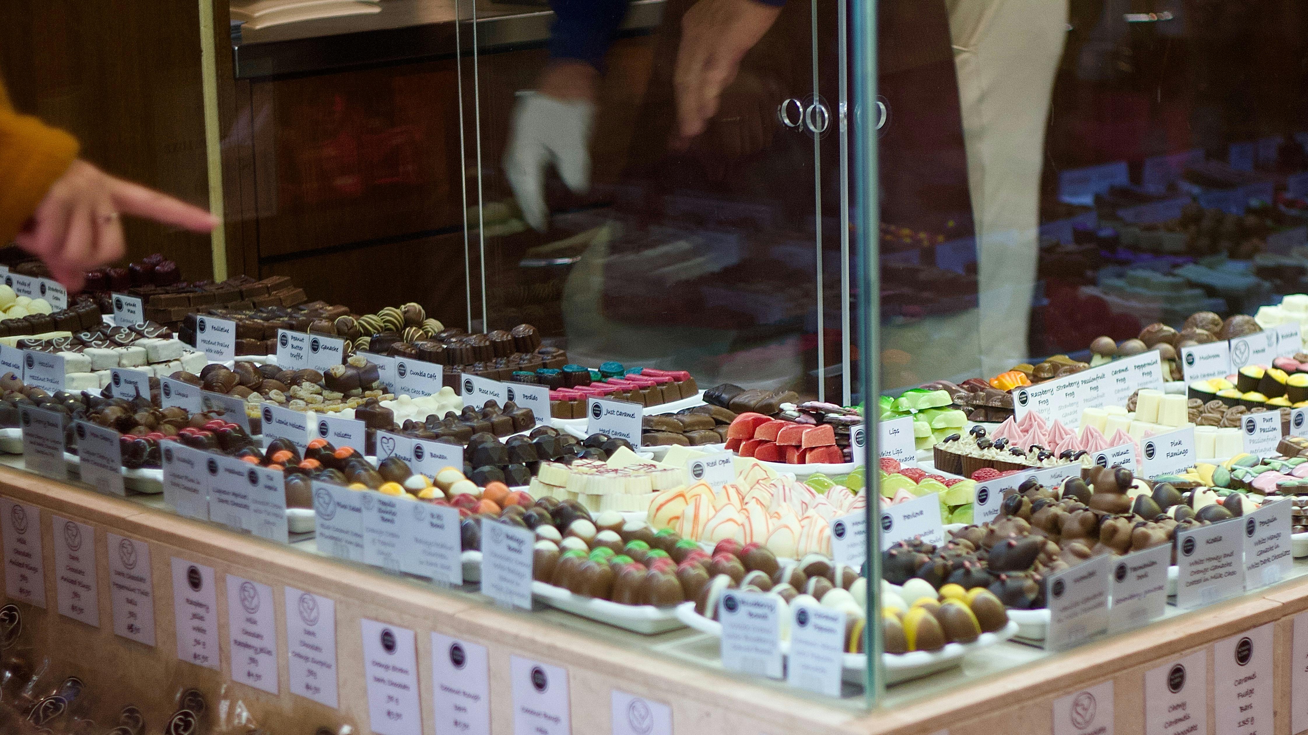 Assorted handmade chocolates