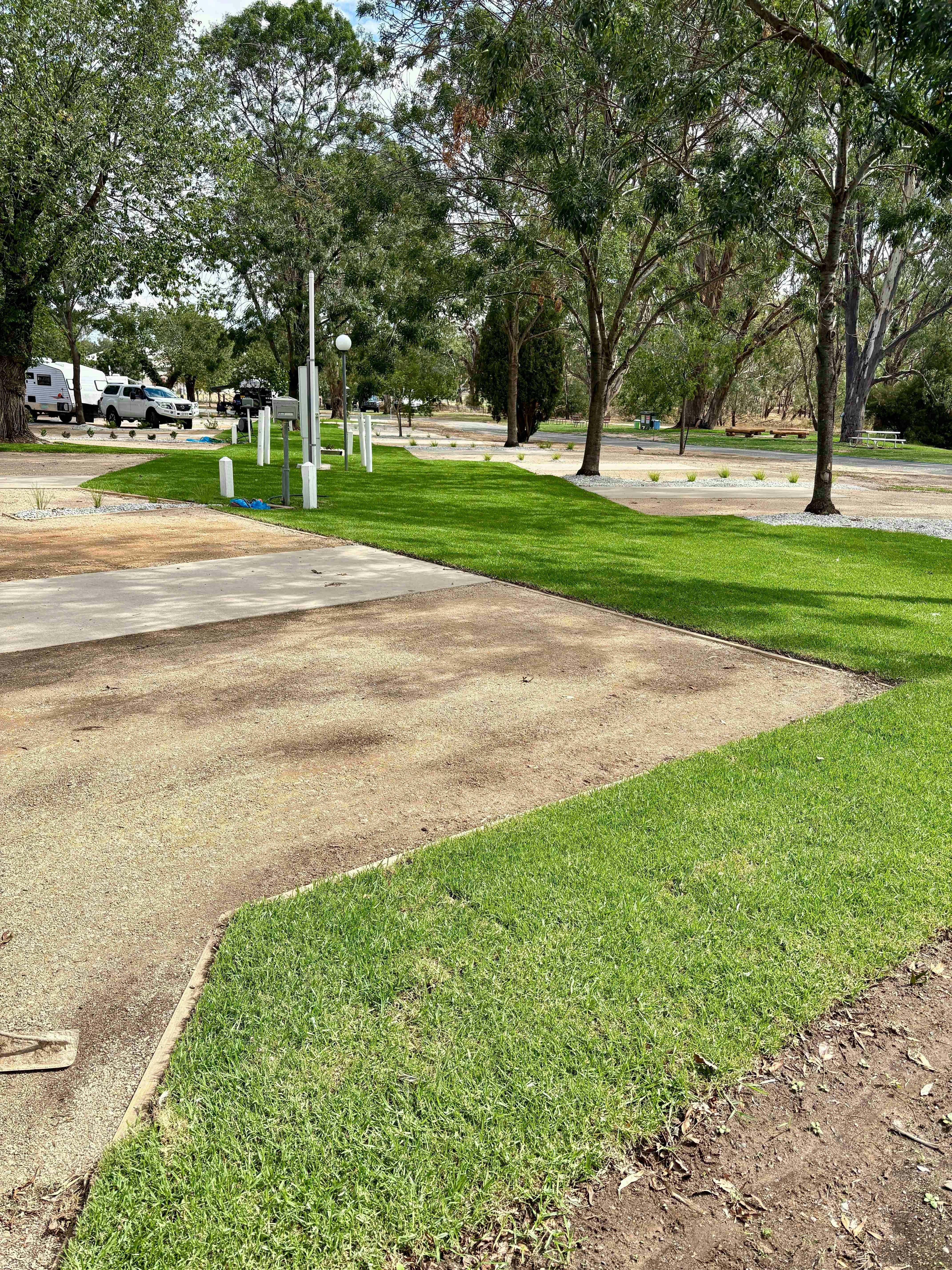 Caravan and Motorhome Powered Site