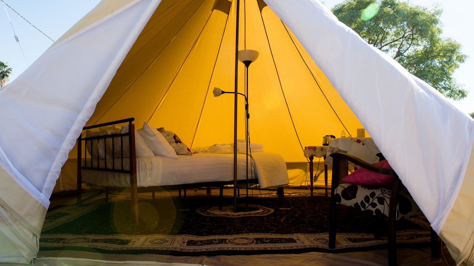 unique outback experience glamping with all the luxury of a five star hotel at Club Boutique Hotel