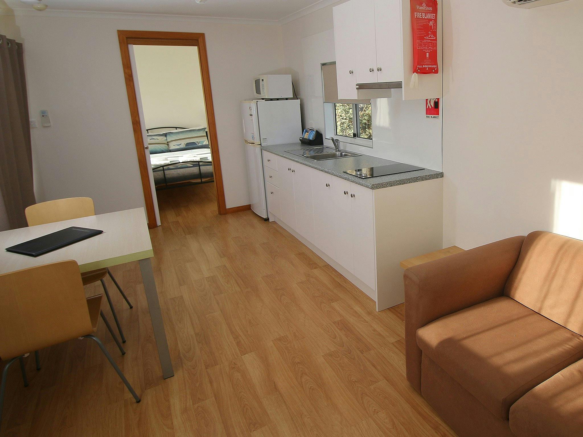 One Bedroom Garden Cottage Living Area