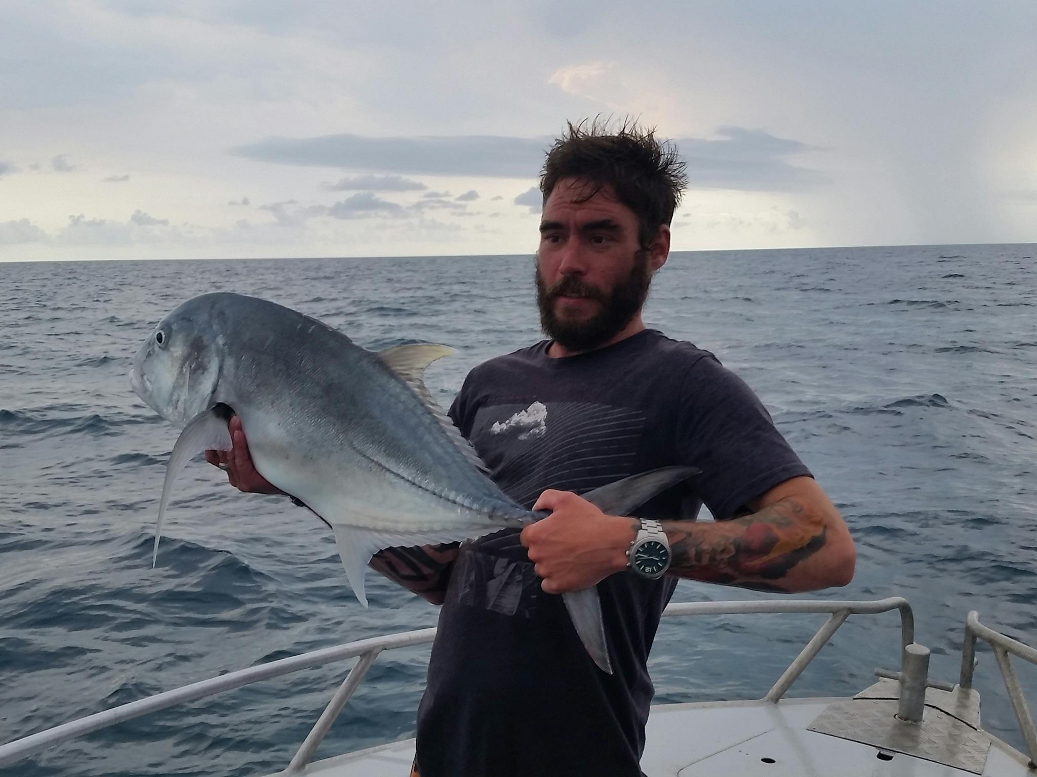 GT Popper fishing on the Great Barrier Reef GT Popper fishing on the Great Barrier Reef