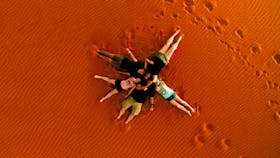 Make memories on the edge of the Simpson Desert