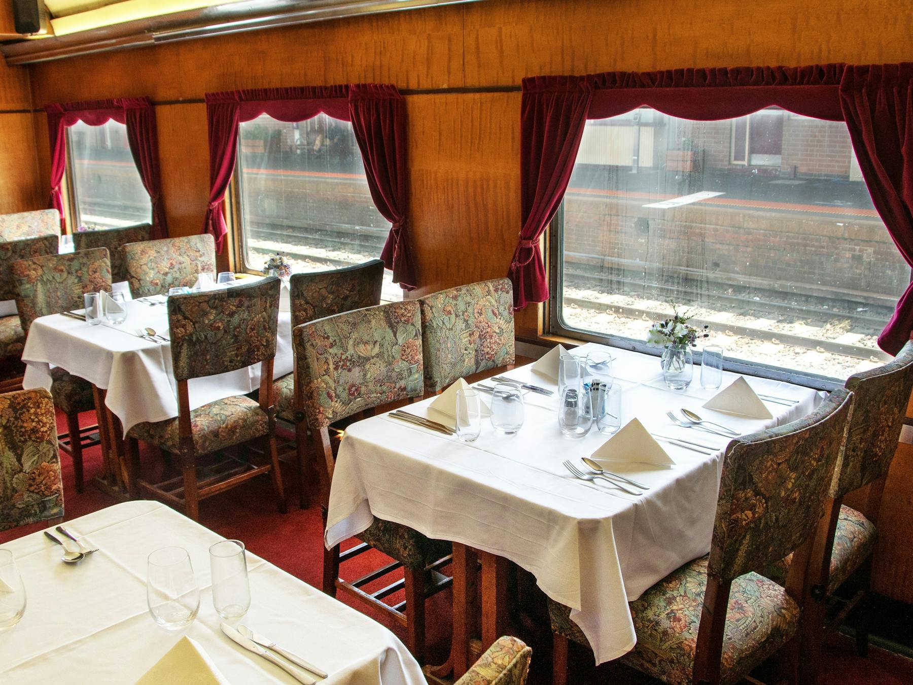 Dining Car set up