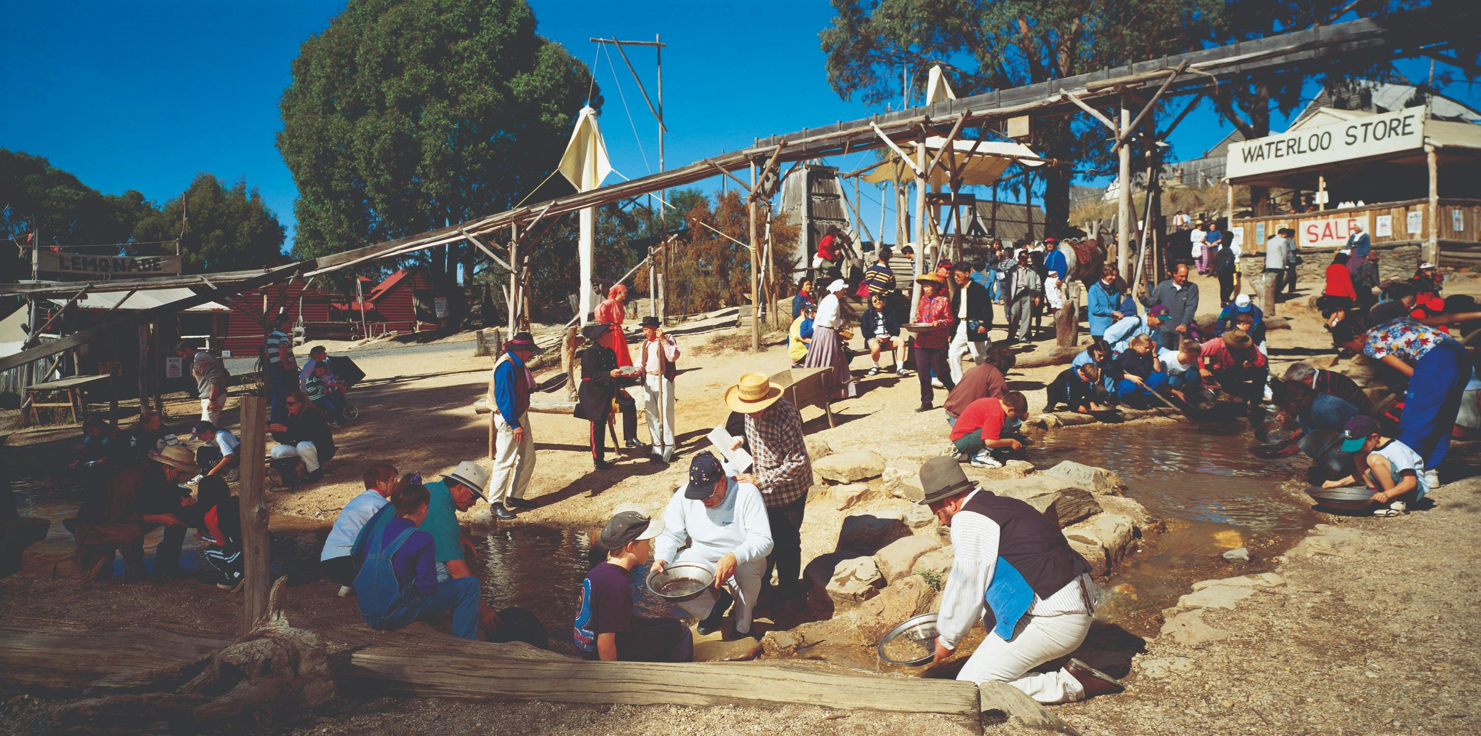 Panning for gold