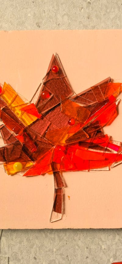 Leafy Light Catchers WIP