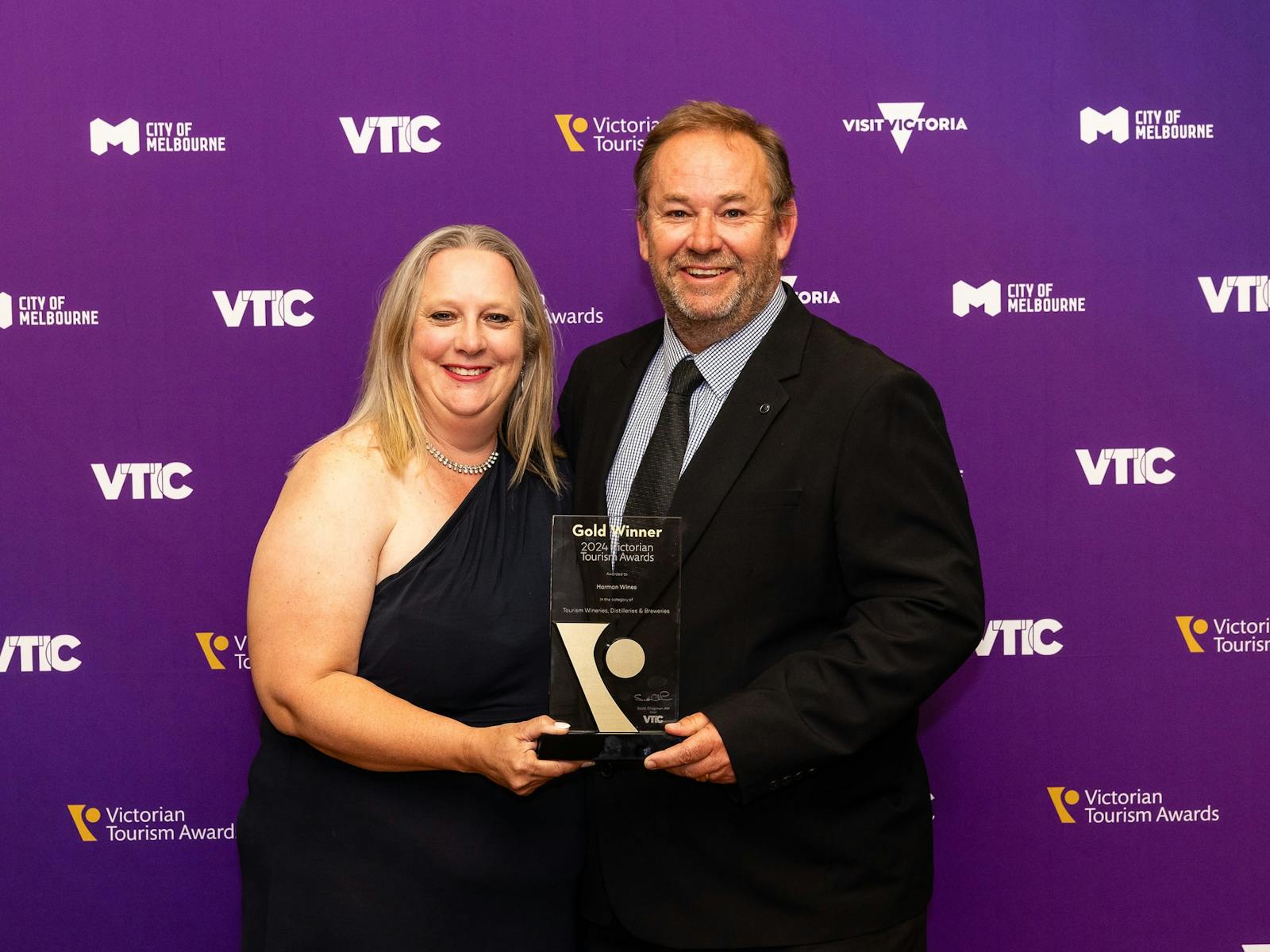Gold Winner - 2024 Victorian Tourism Awards (Wineries, Distilleries and Breweries)