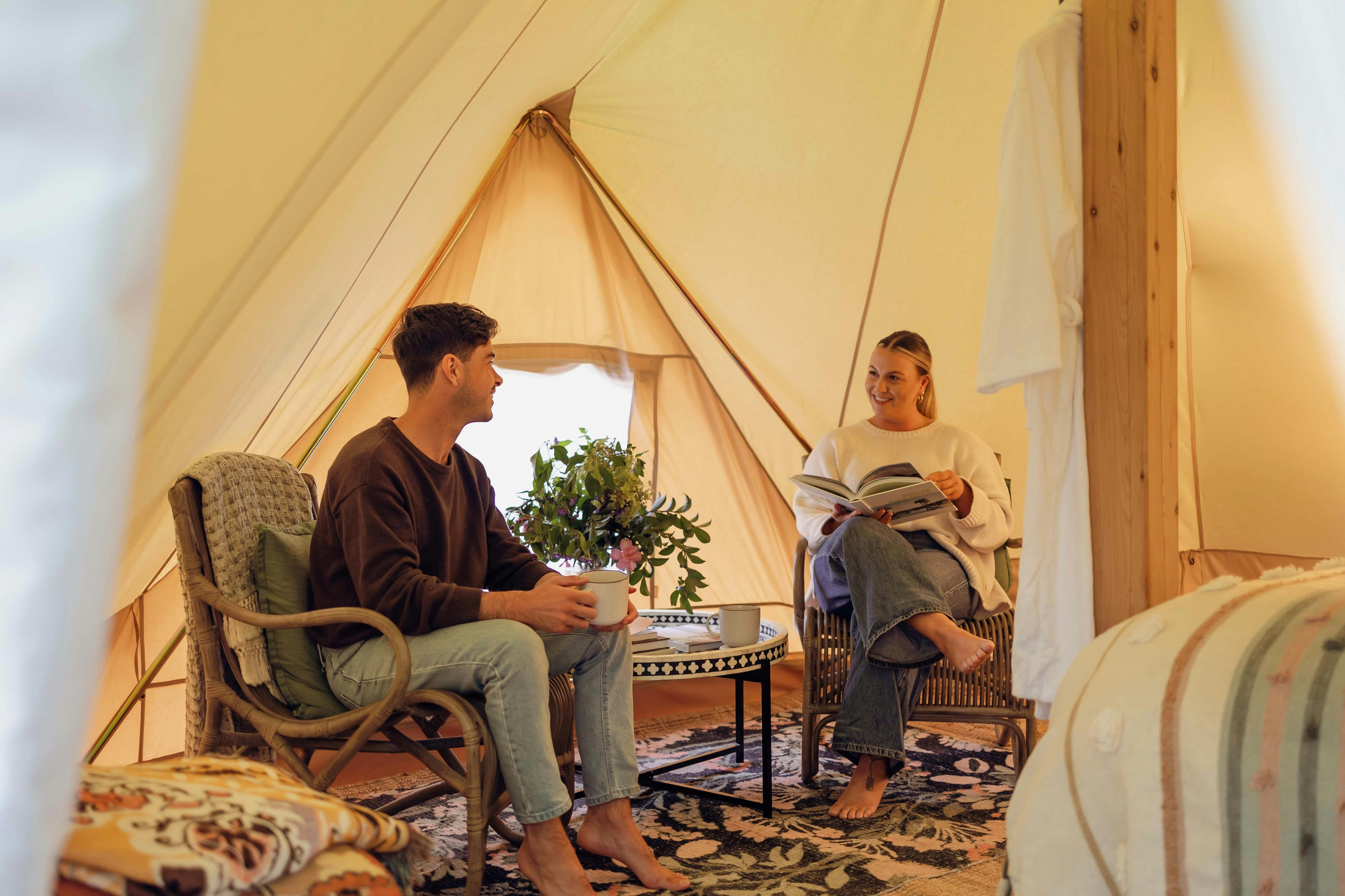 Luxe Ultimate Glamping at Mirador Springs Retreat