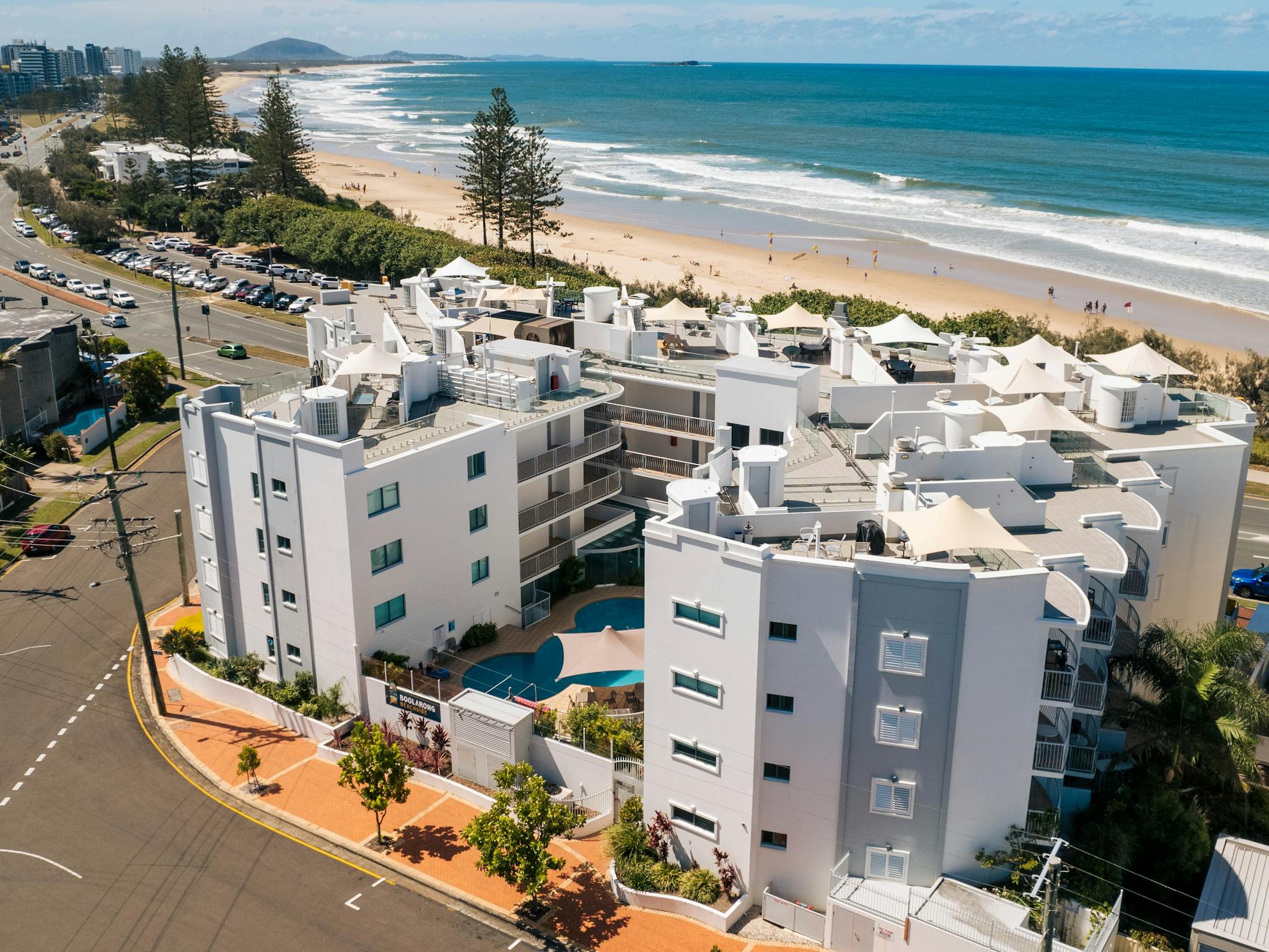 Only 50m to the best surf beach on the Sunshine Coast! Only 50m to the best surf beach on the Sunshine Coast!