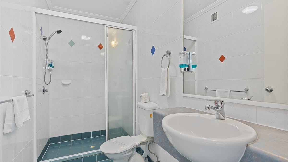 Bathroom with shower