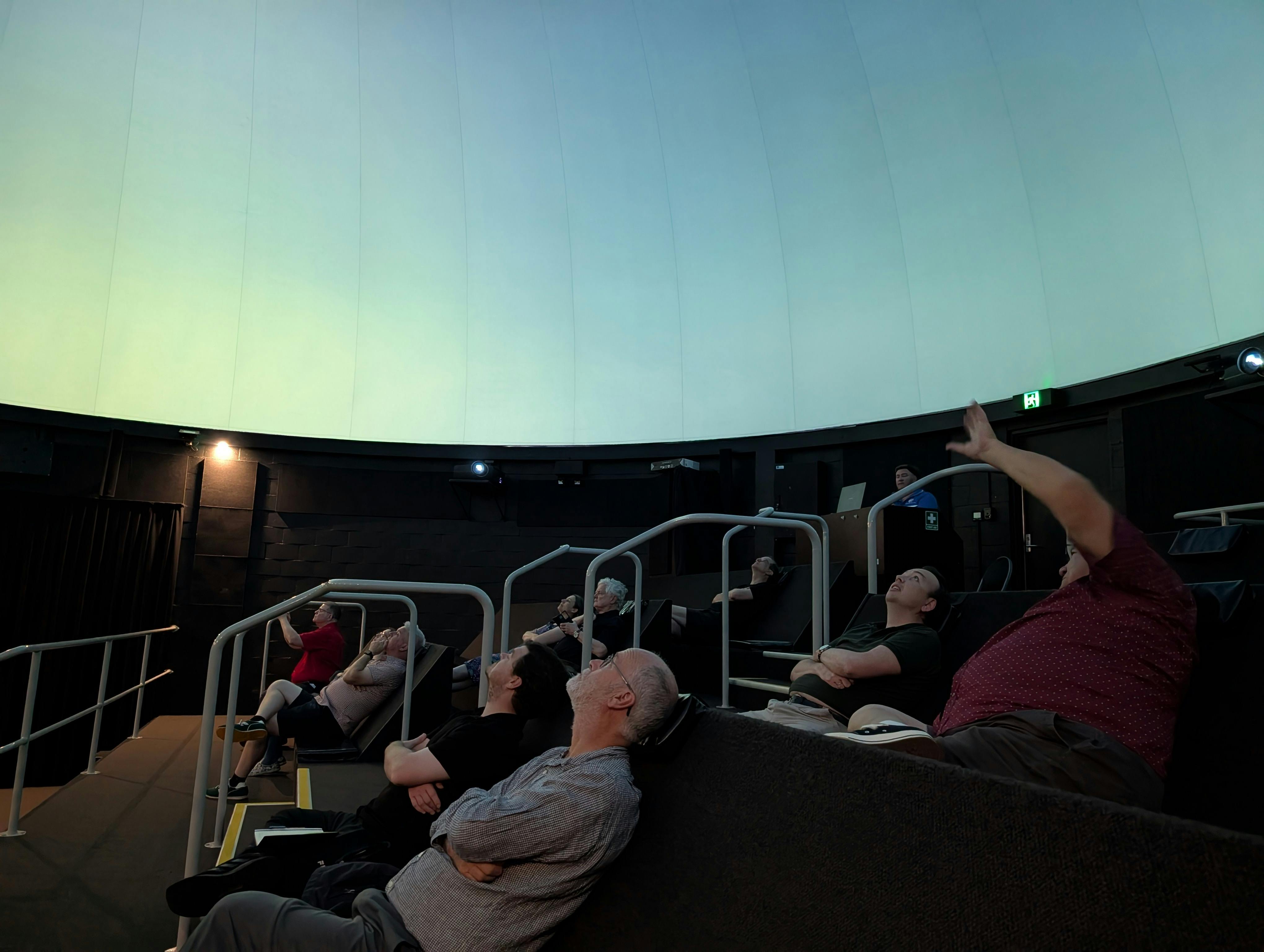 Photo of Planetarium session