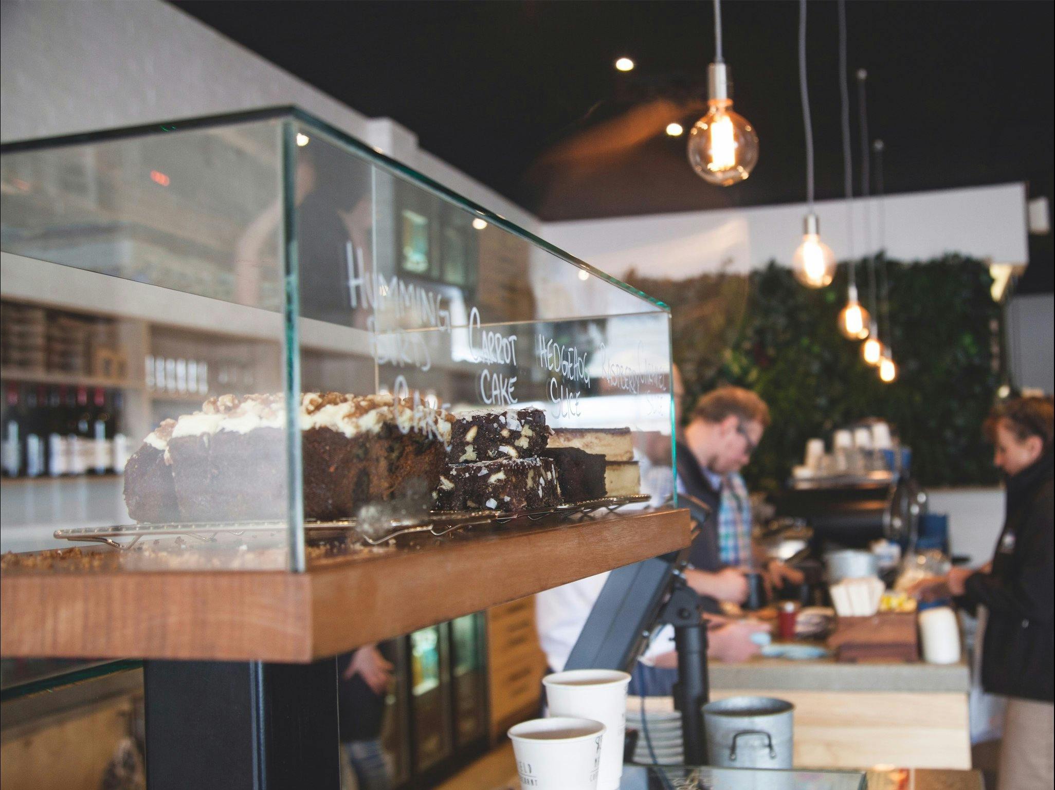 Delicious selection of house made cakes