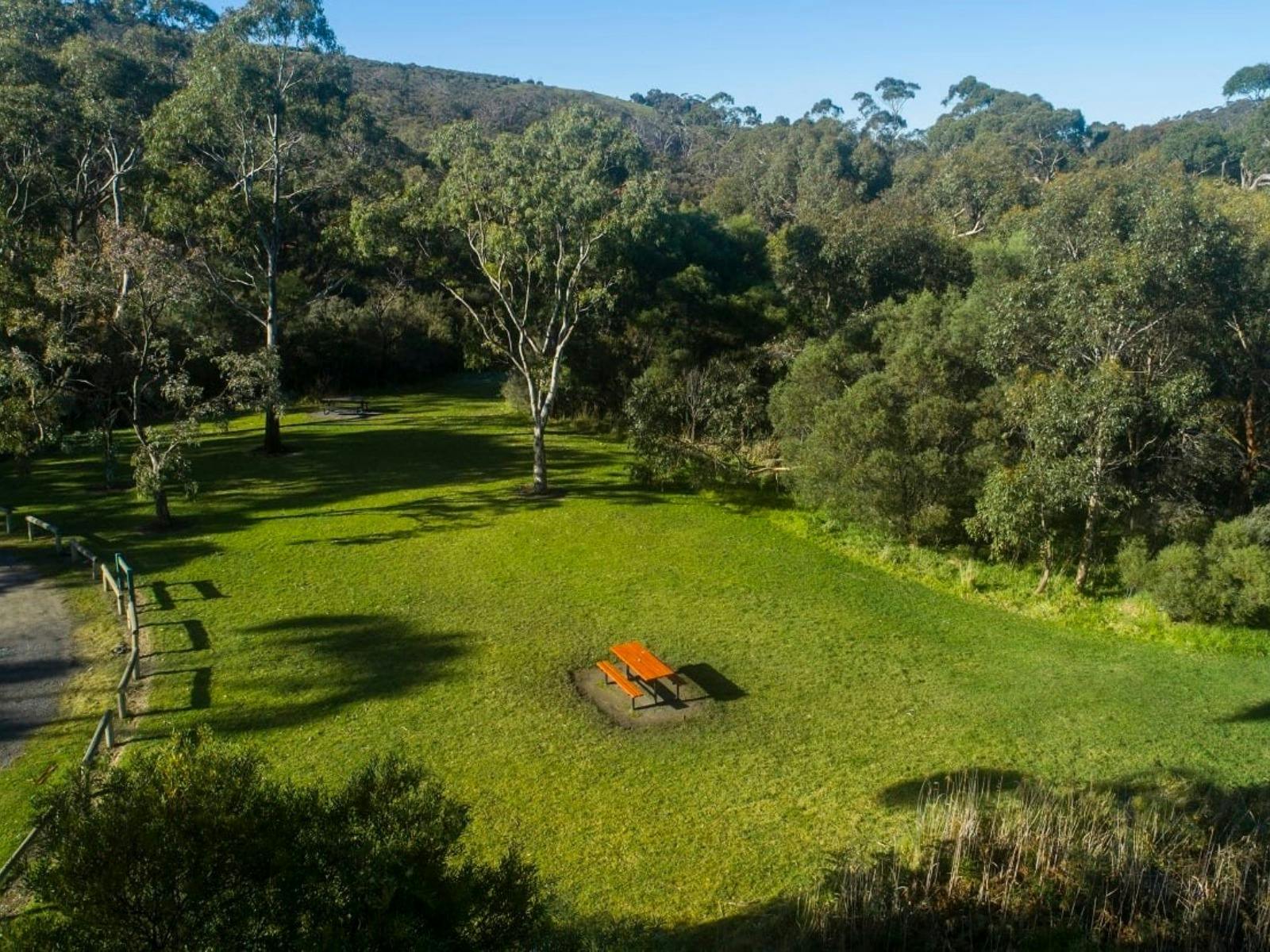 Picnic area at Hindmarsh Falls