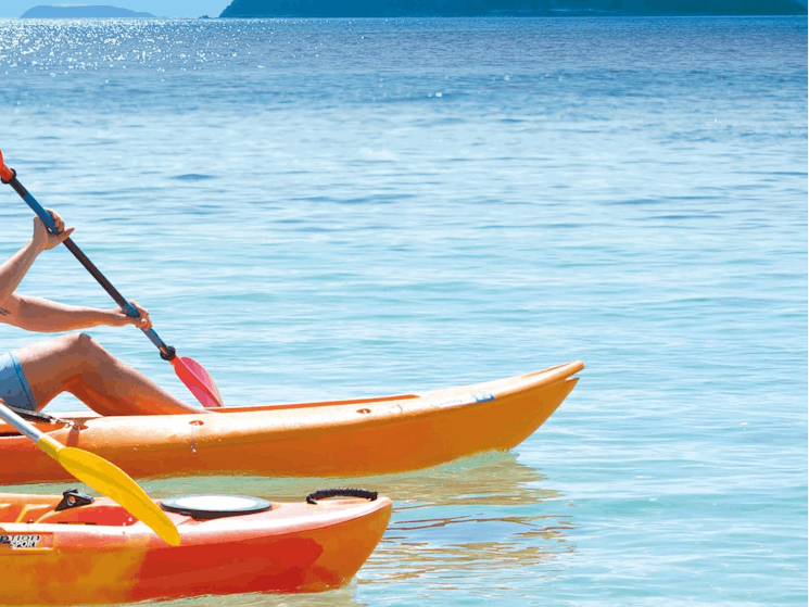 Kayak Shoal bay