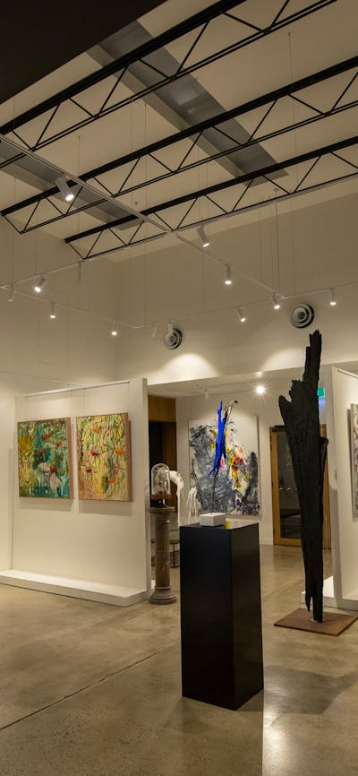 Wide shot of Gallery from This is now exxhibition