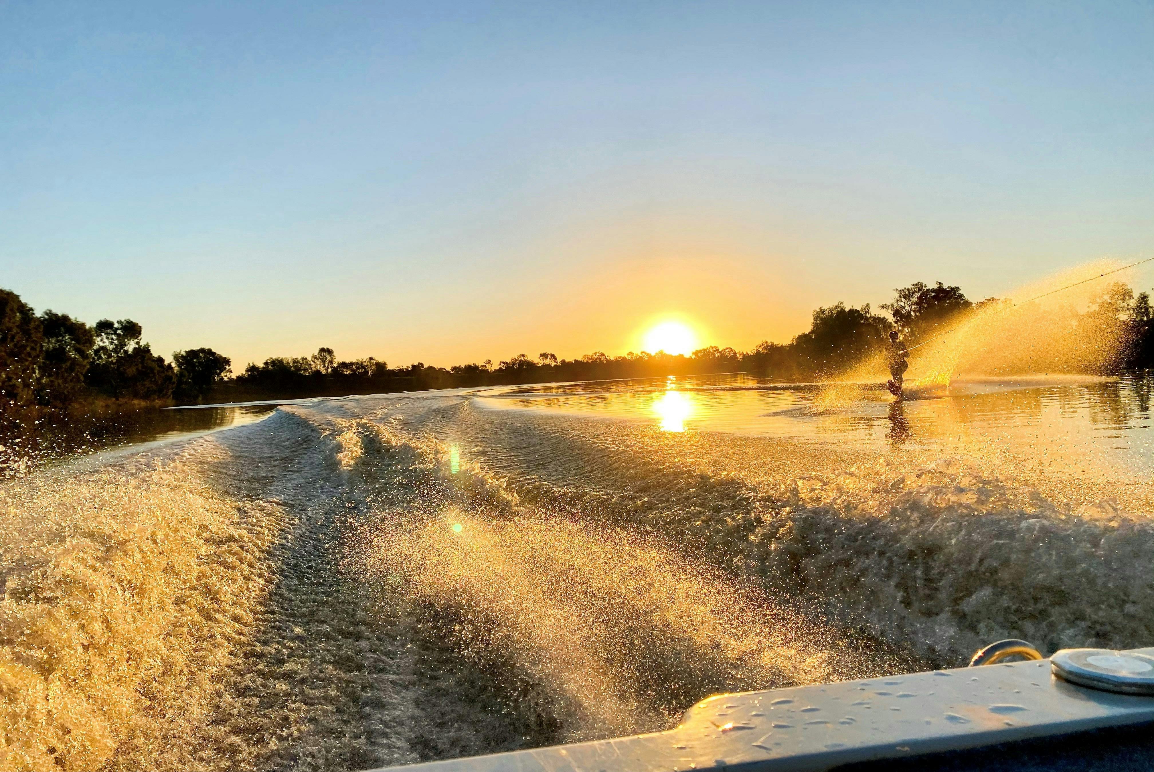 Water skiing