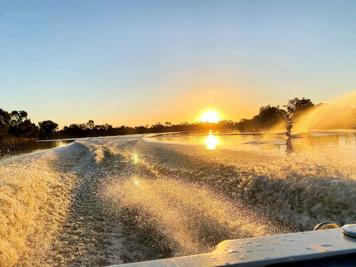 Water skiing