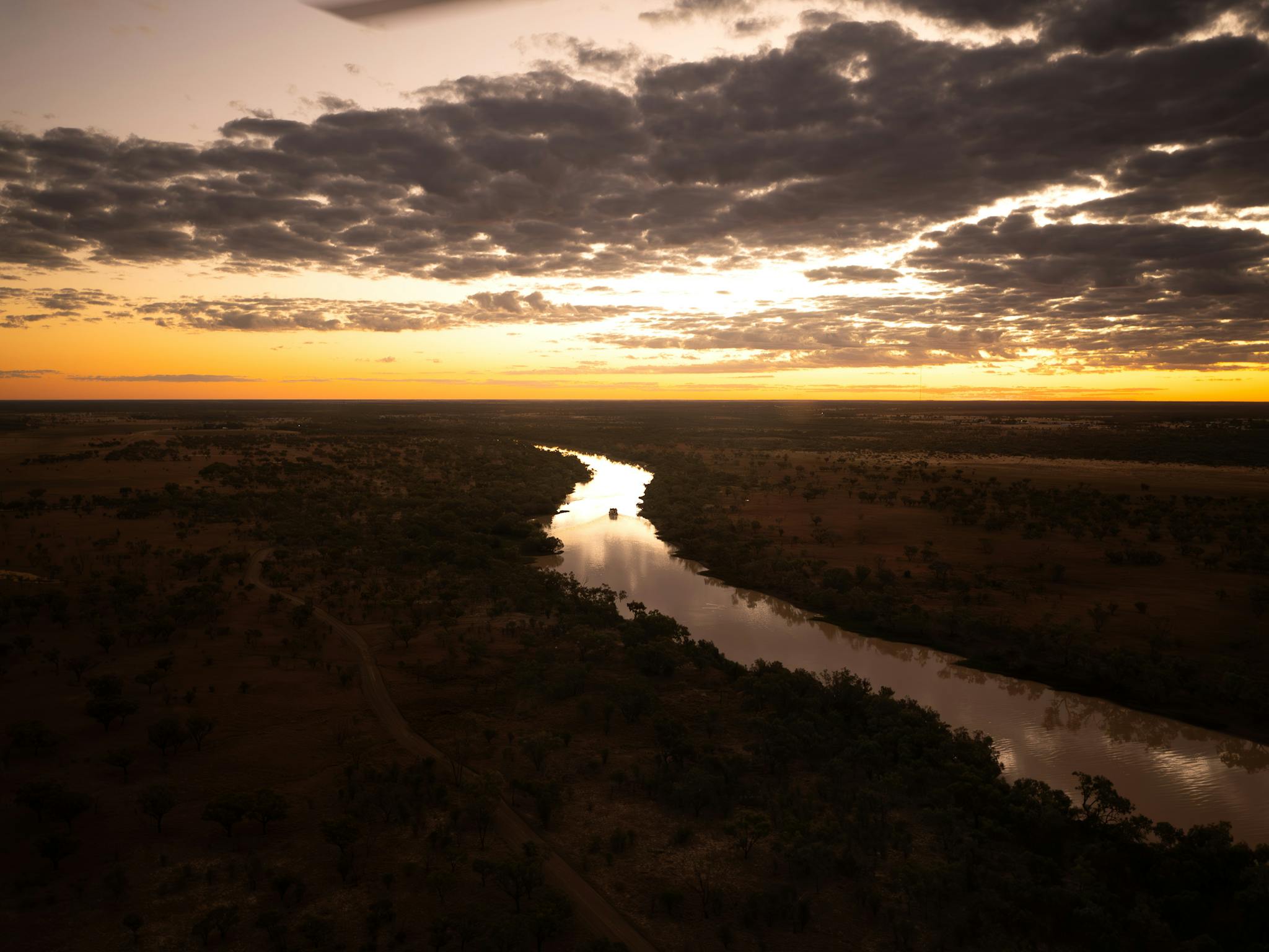 Thomson River Sunset Thomson River Sunset